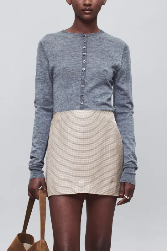 Crosby Seamless Cardigan in Superfine Merino made by Kall Meyer