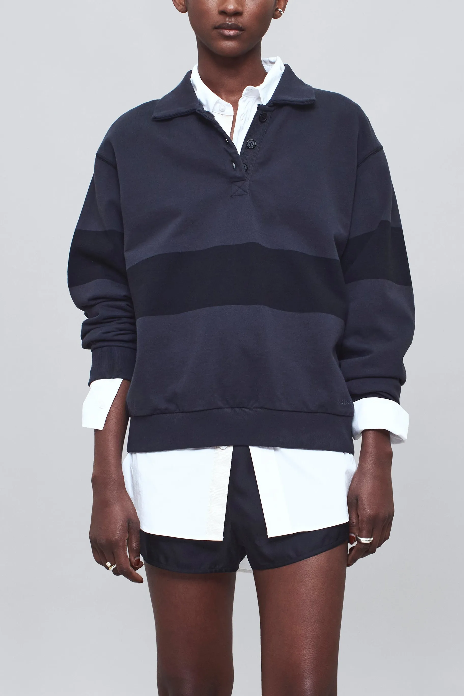 Blake Rugby Polo in Cotton Terry sold by Kall Meyer