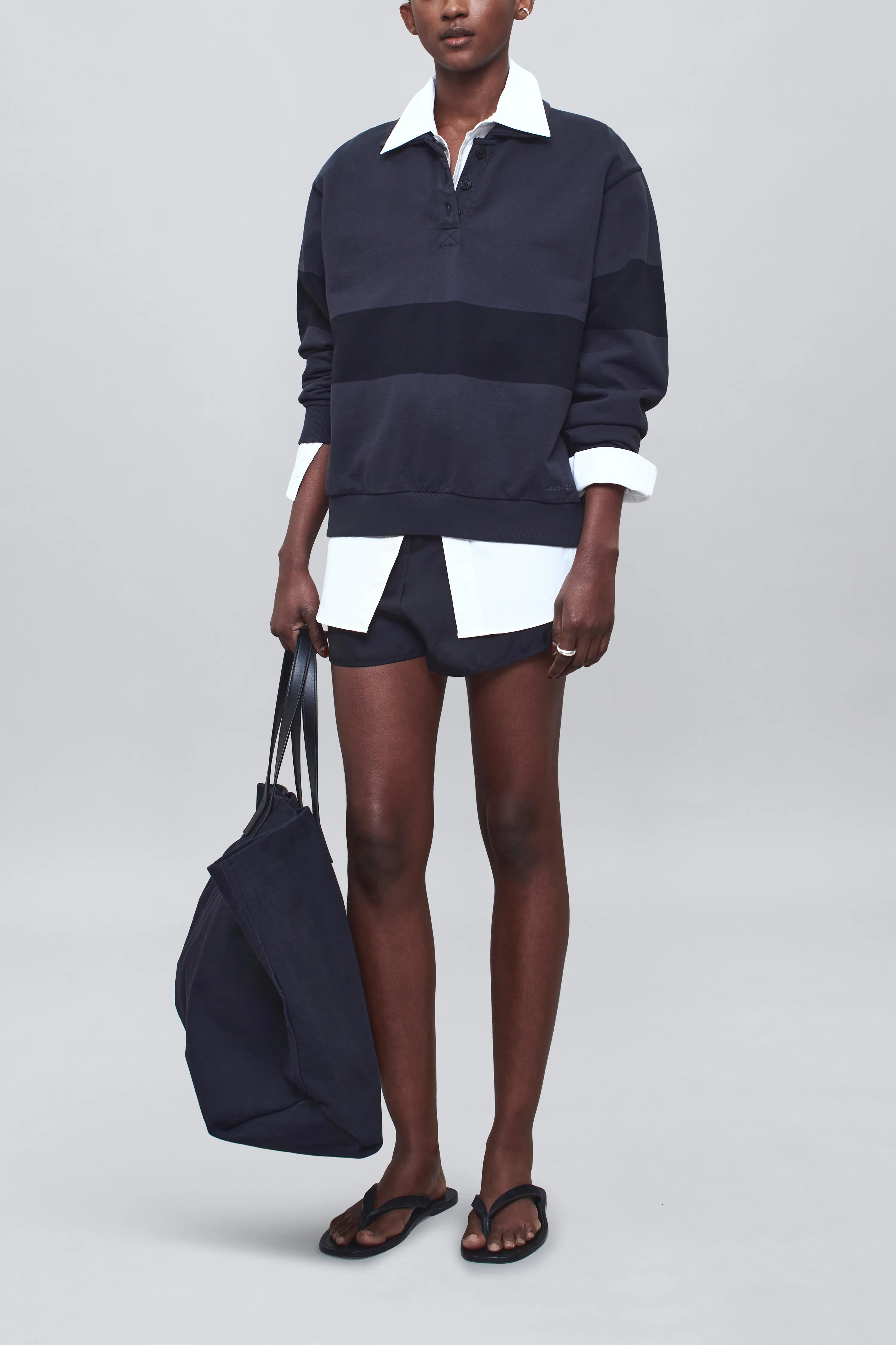 Blake Rugby Polo in Cotton Terry sold by Kall Meyer product image thumbnail 2