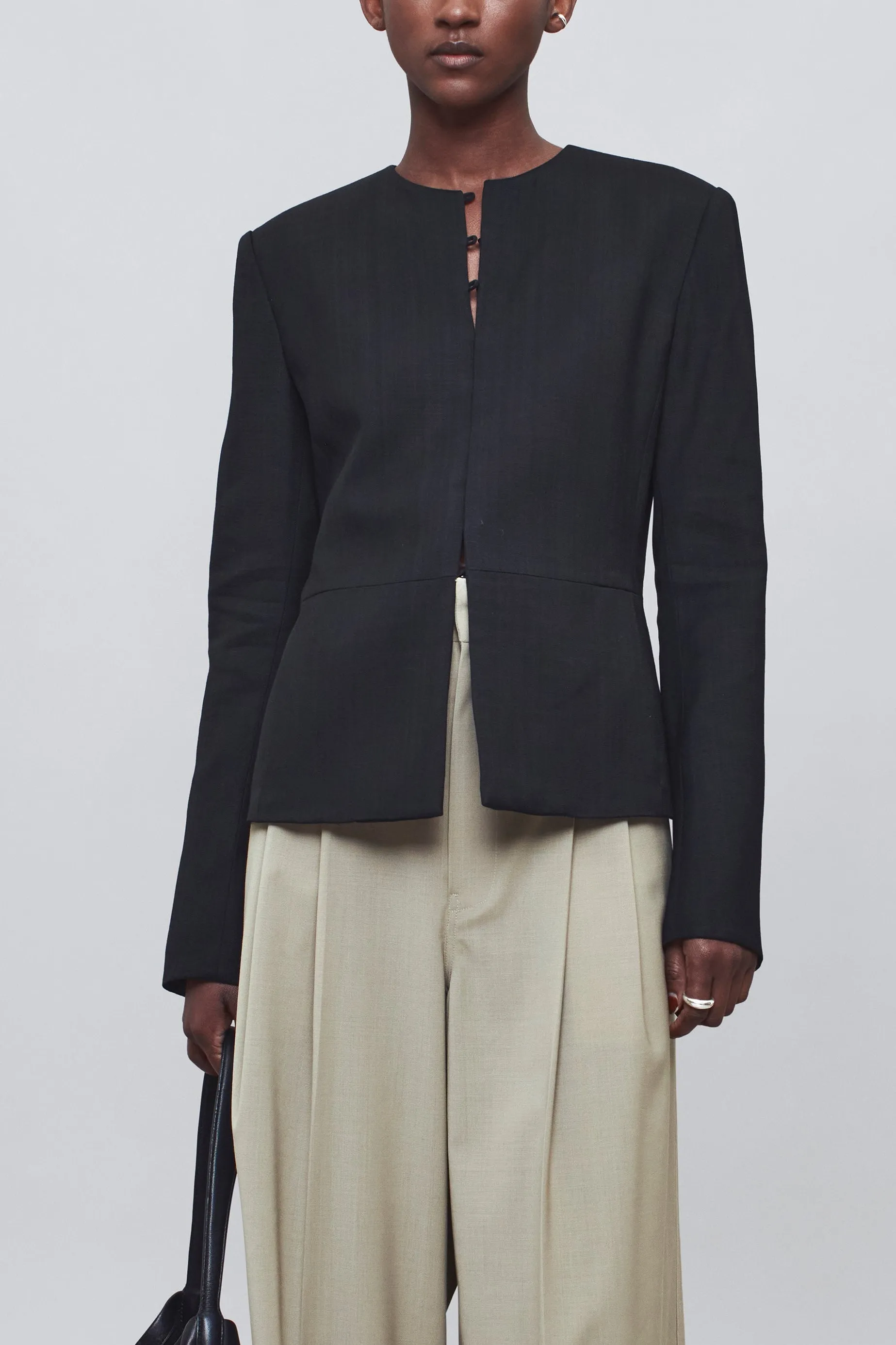 Tilda Jacket in Basket Weave sold by Kall Meyer