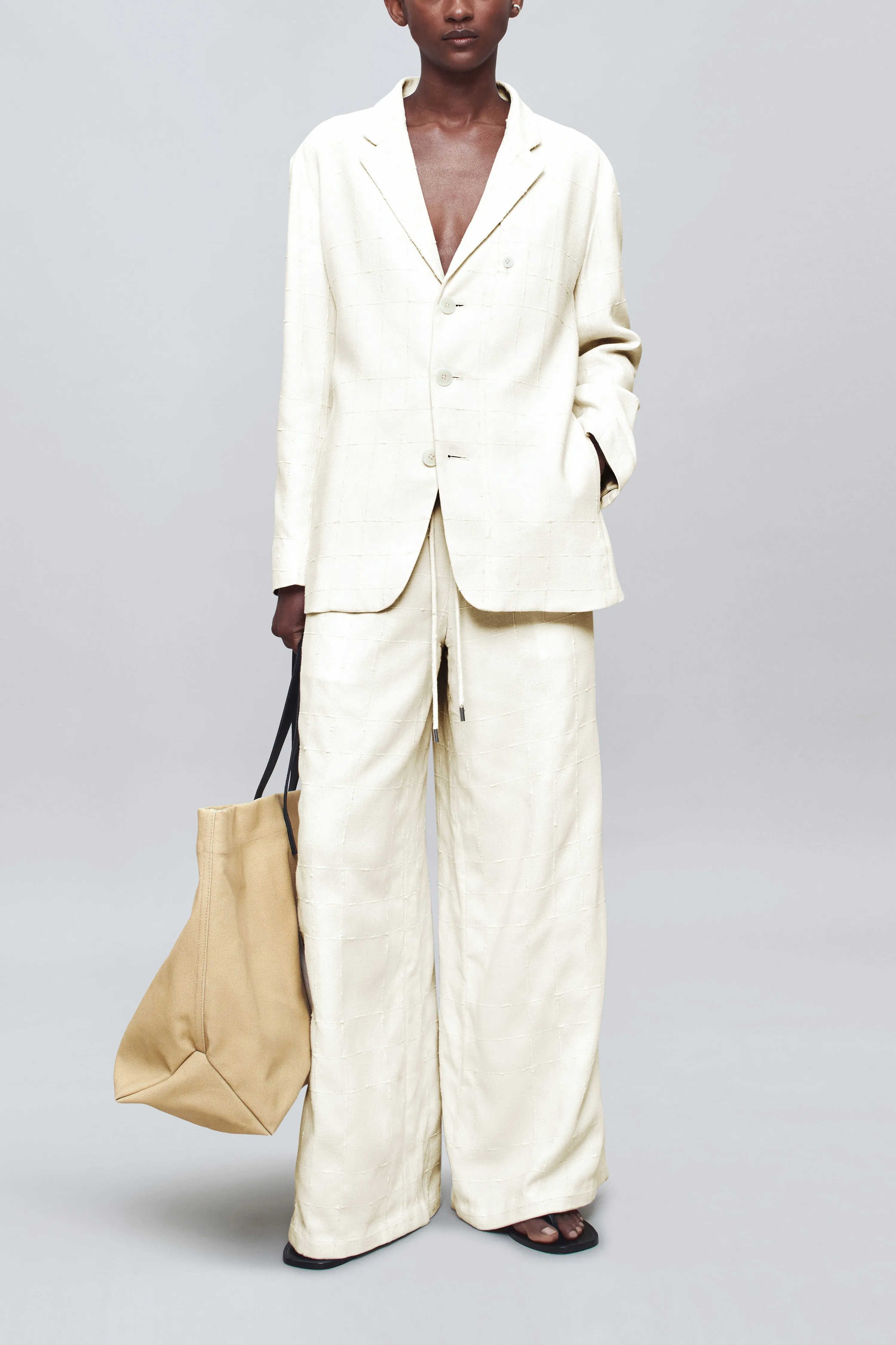 James Jacket in Boucle Grid sold by Kall Meyer product image thumbnail 2