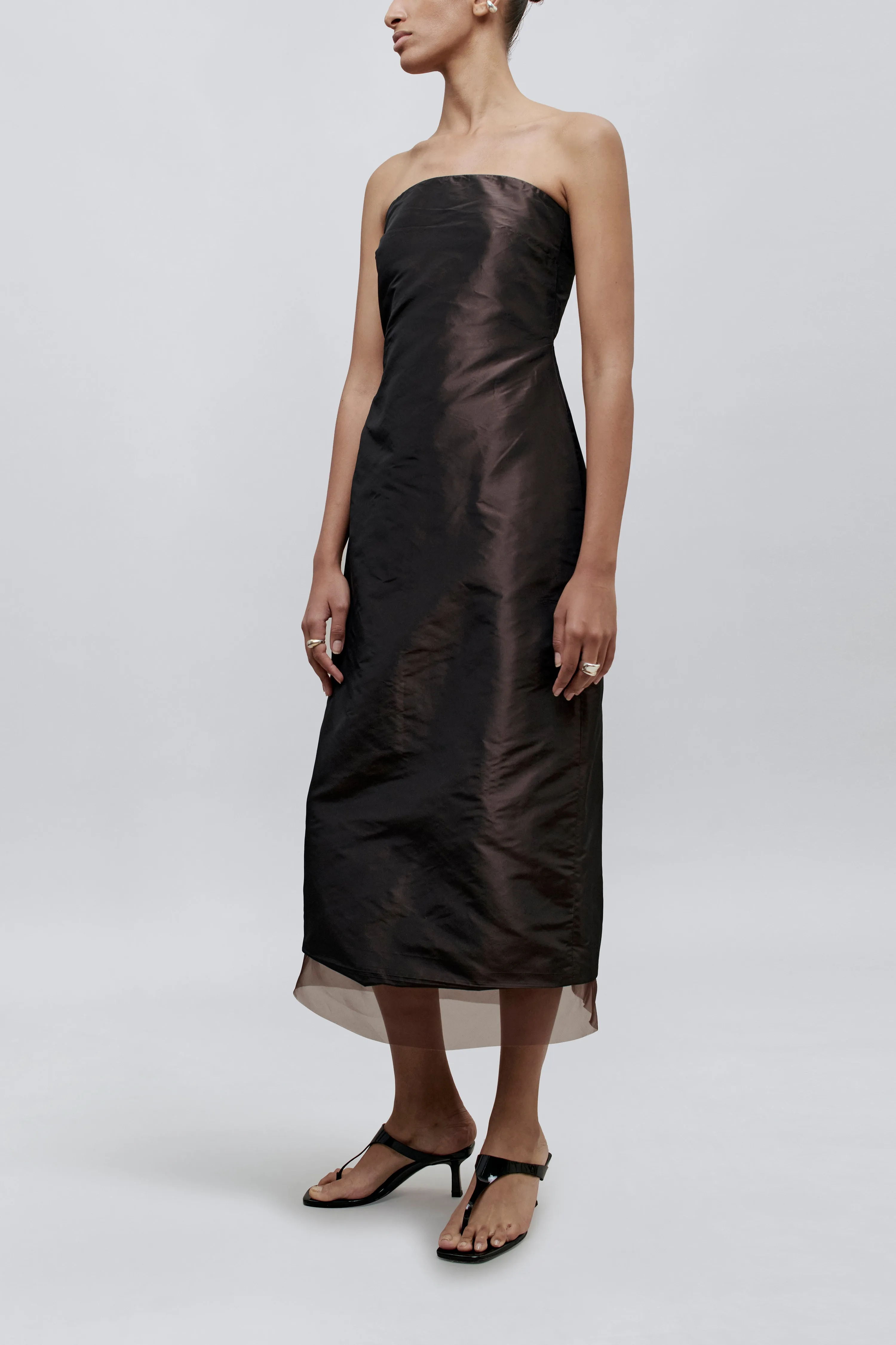 Lizzy Dress in Silk Taffeta sold by Kall Meyer product image thumbnail 3