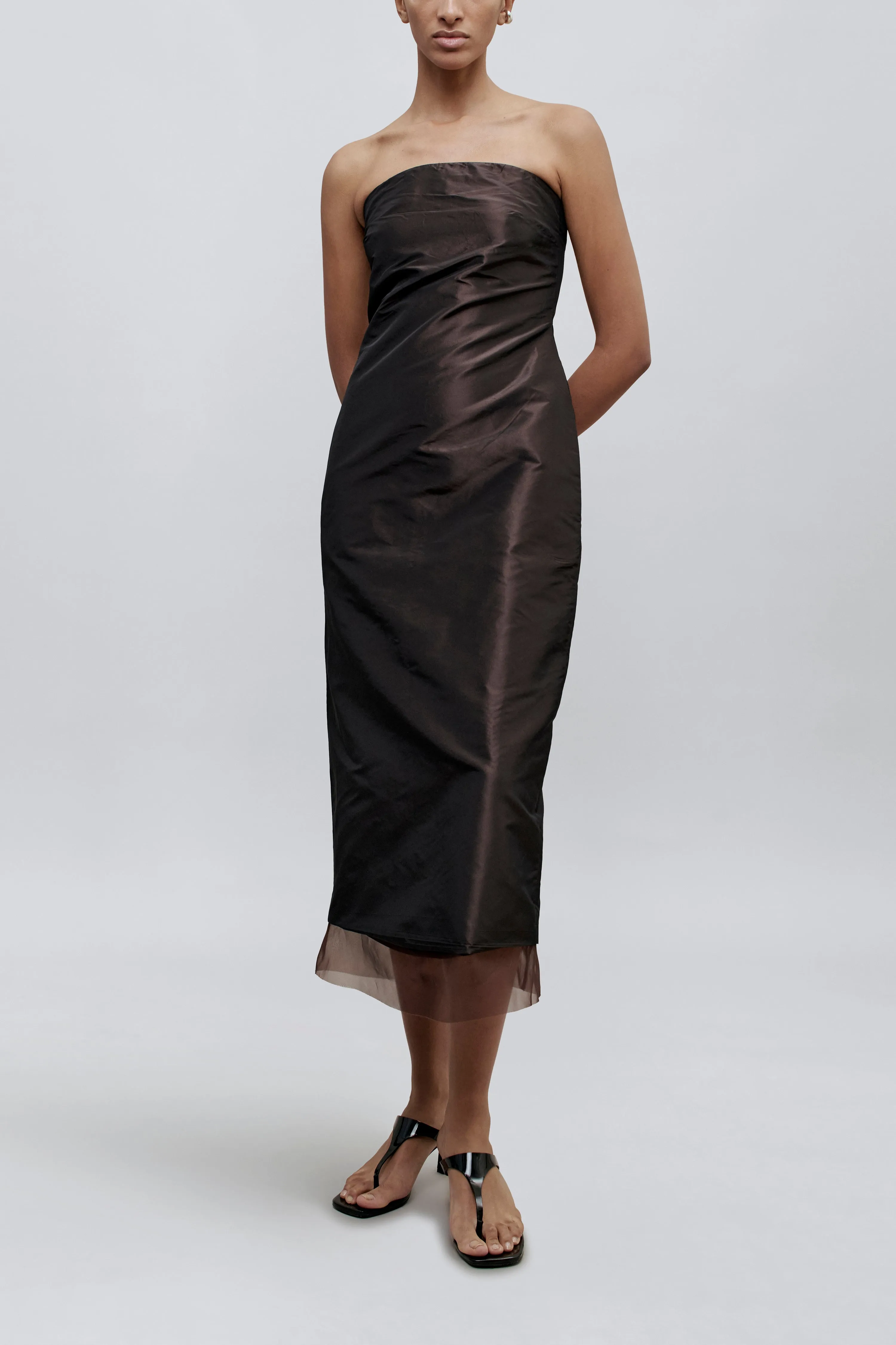 Lizzy Dress in Silk Taffeta sold by Kall Meyer product image thumbnail 2