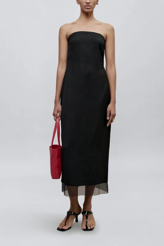 Lizzy Dress in Basket Weave made by Kall Meyer