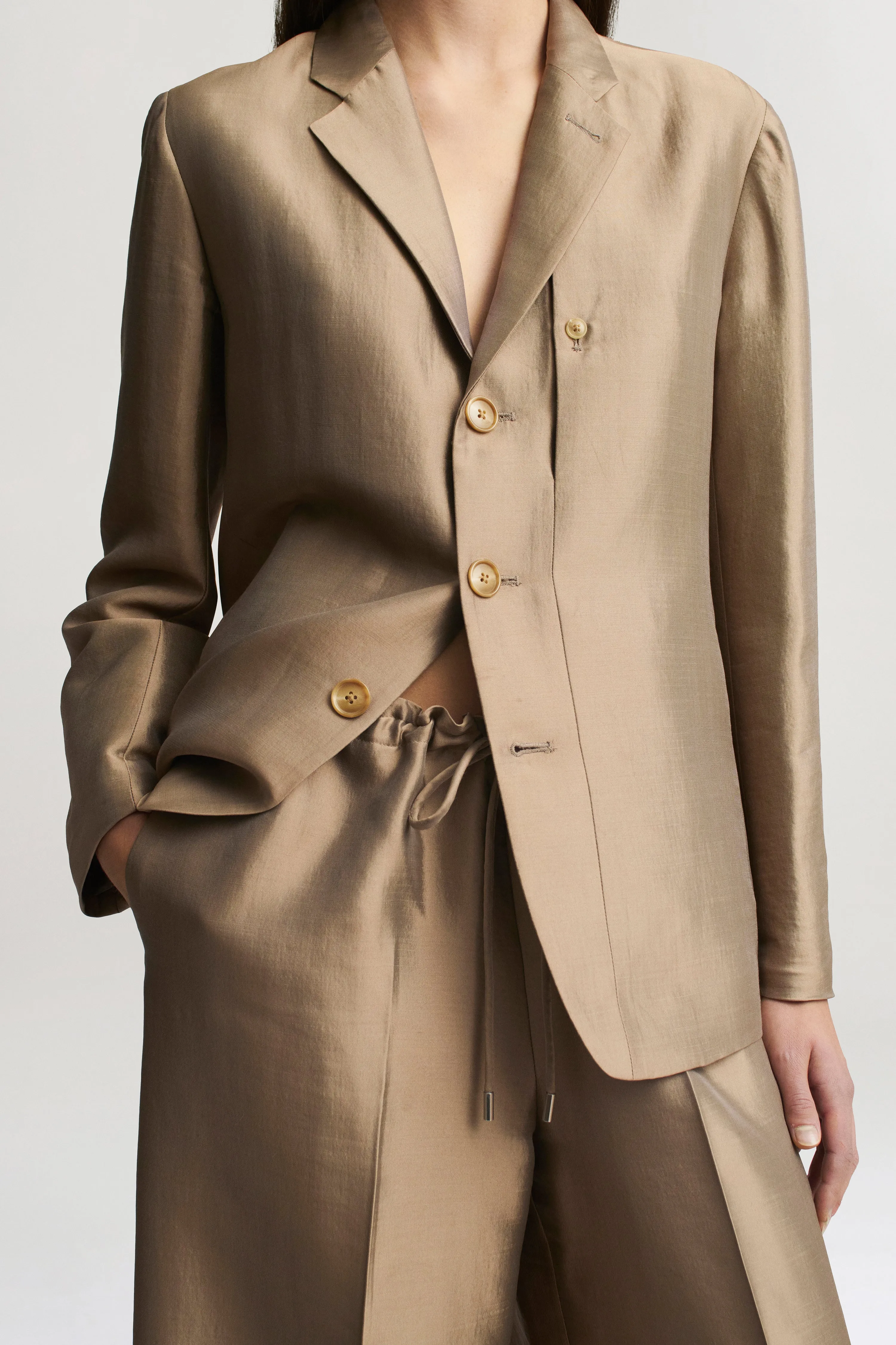 James Jacket in Summer Silk Wool sold by Kall Meyer product image thumbnail 3