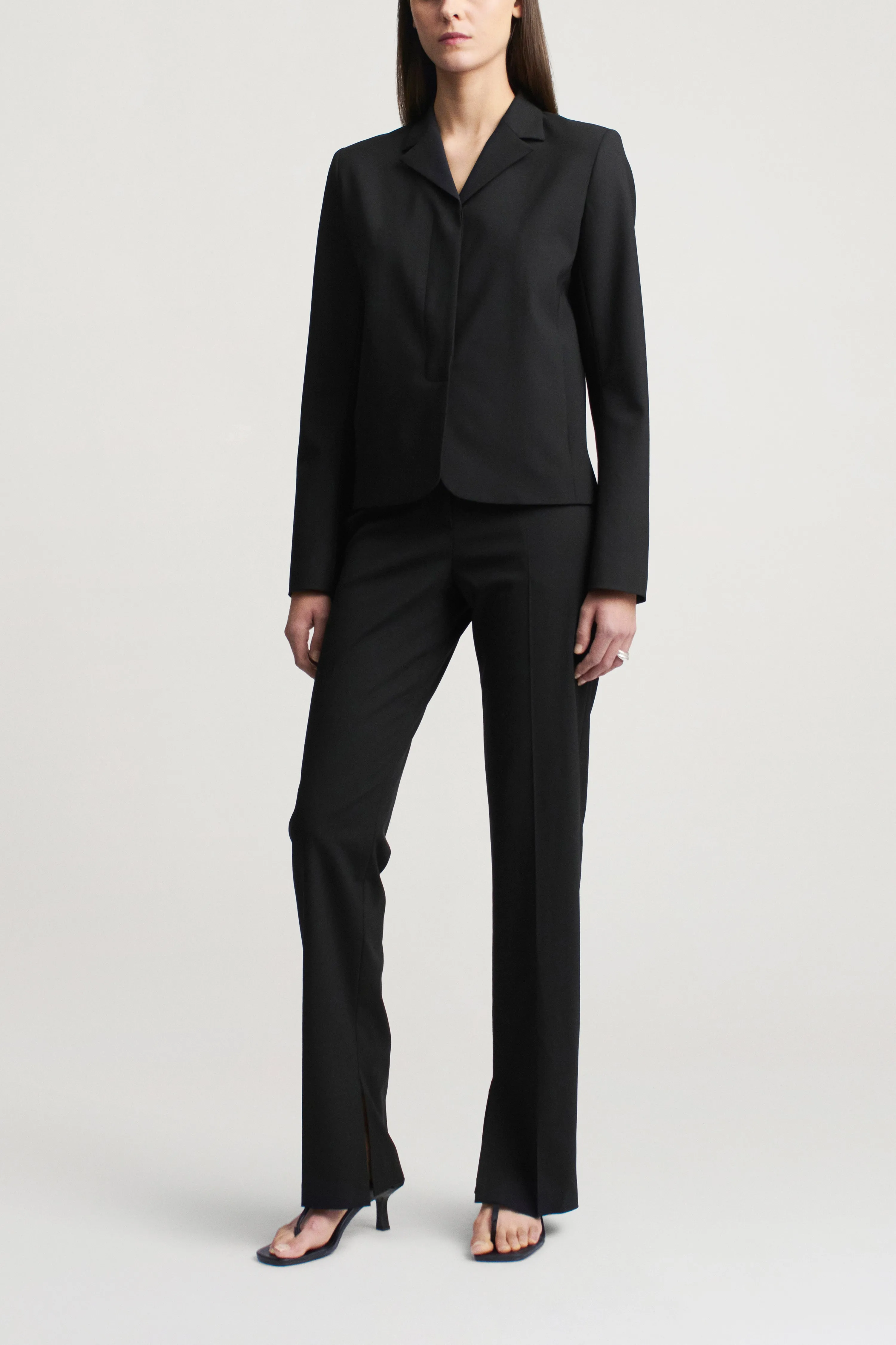 Charlie Long Trouser in Tropical Wool sold by Kall Meyer product image thumbnail 3