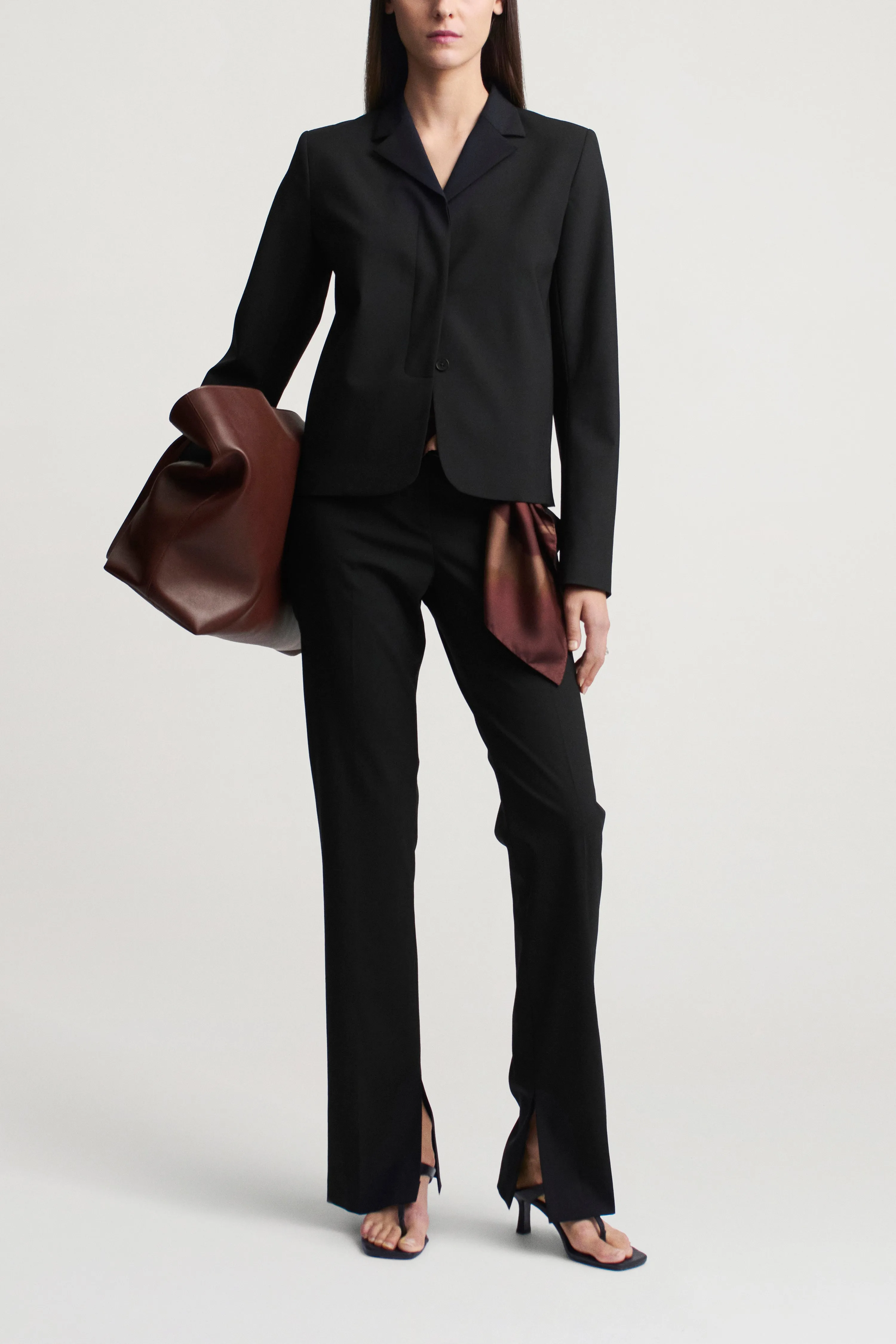 Charlie Long Trouser in Tropical Wool sold by Kall Meyer product image thumbnail 2