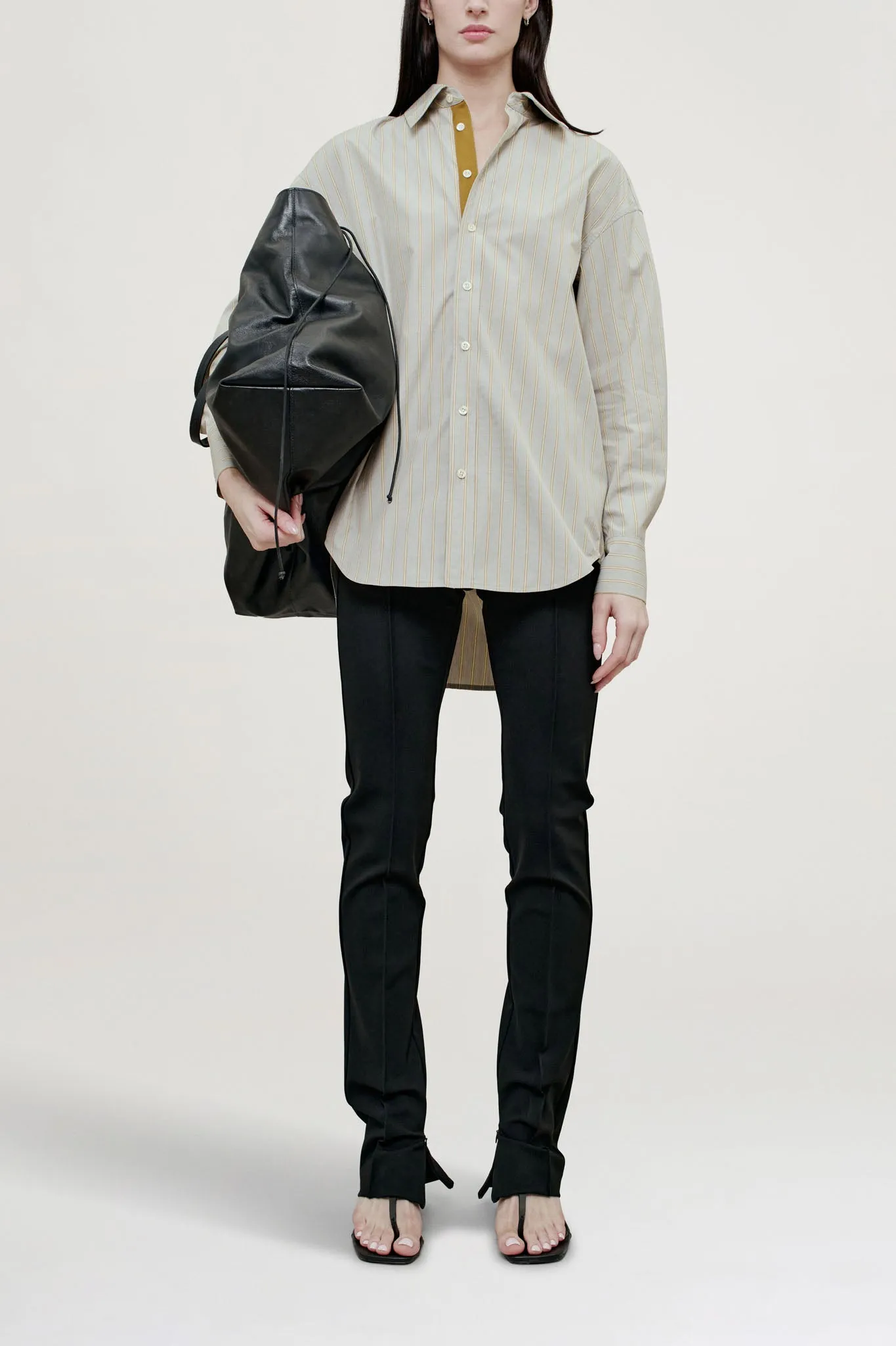 Dani Button Down in Vintage Cotton Poplin sold by Kall Meyer product image thumbnail 3