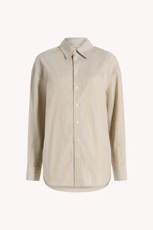 Dani Button Down in Vintage Cotton Poplin made by Kall Meyer