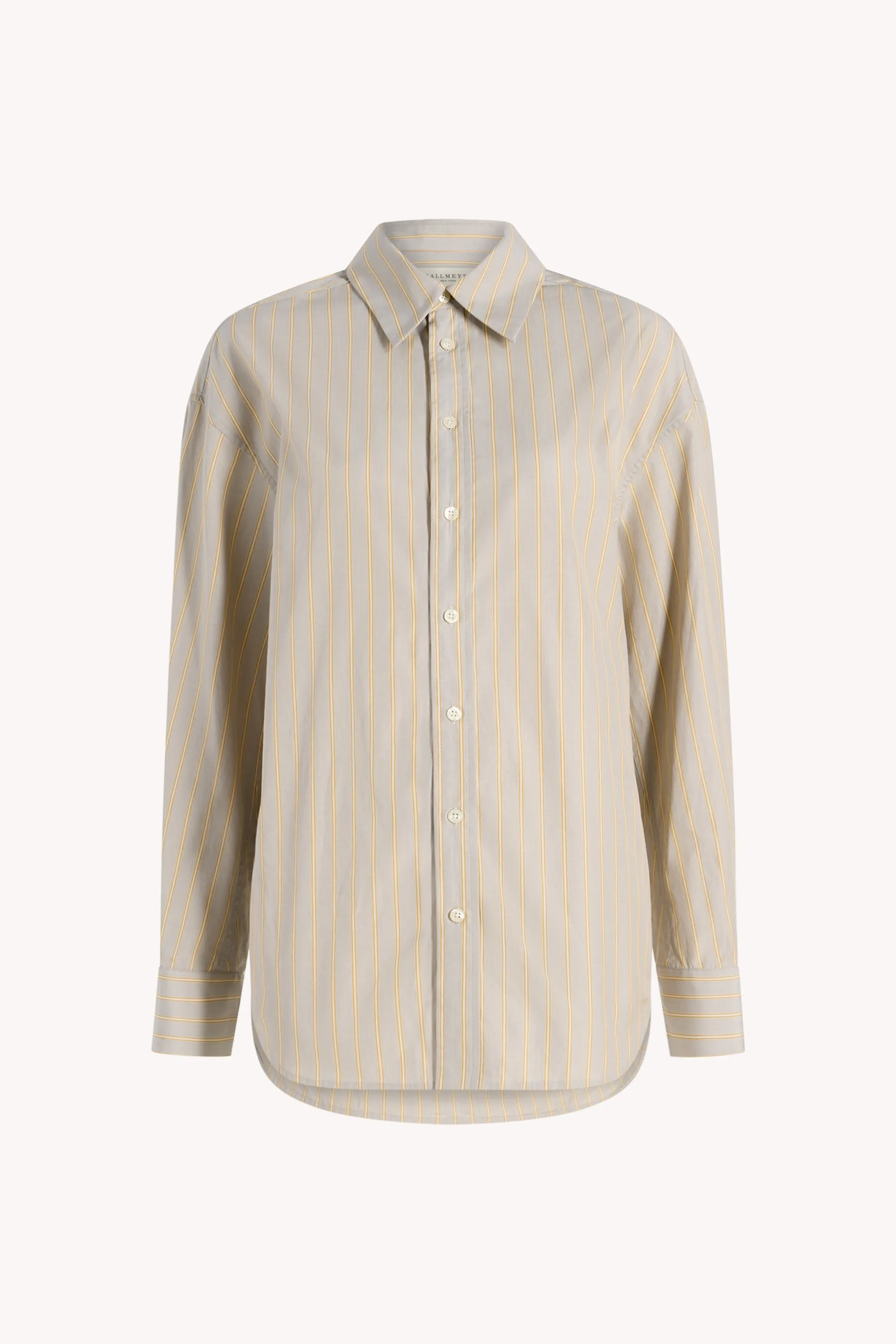 Dani Button Down in Vintage Cotton Poplin sold by Kall Meyer