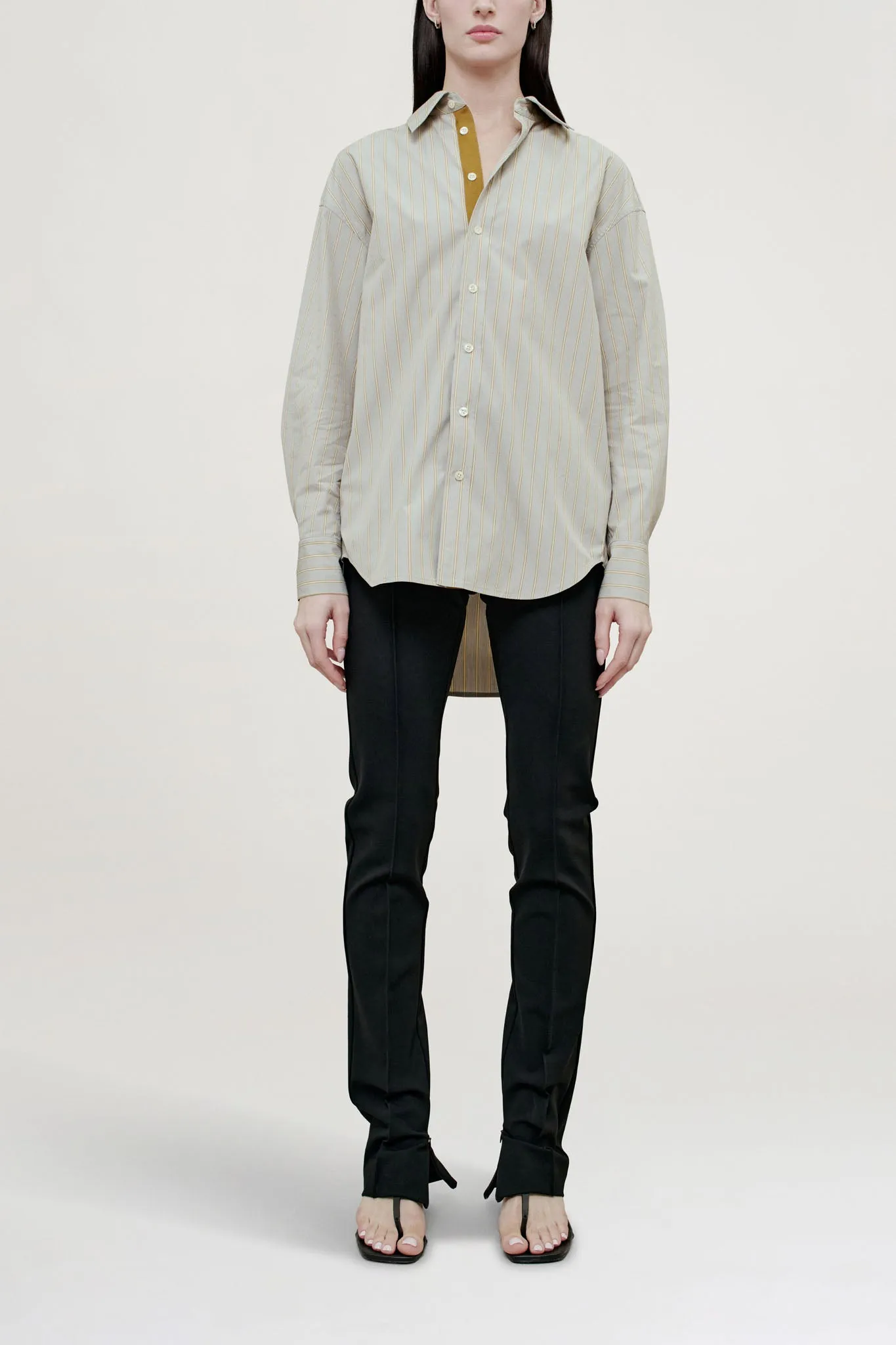 Dani Button Down in Vintage Cotton Poplin sold by Kall Meyer product image thumbnail 2
