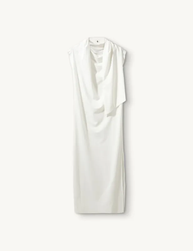 Scarf Dress Cream made by The Garment Copenhagen