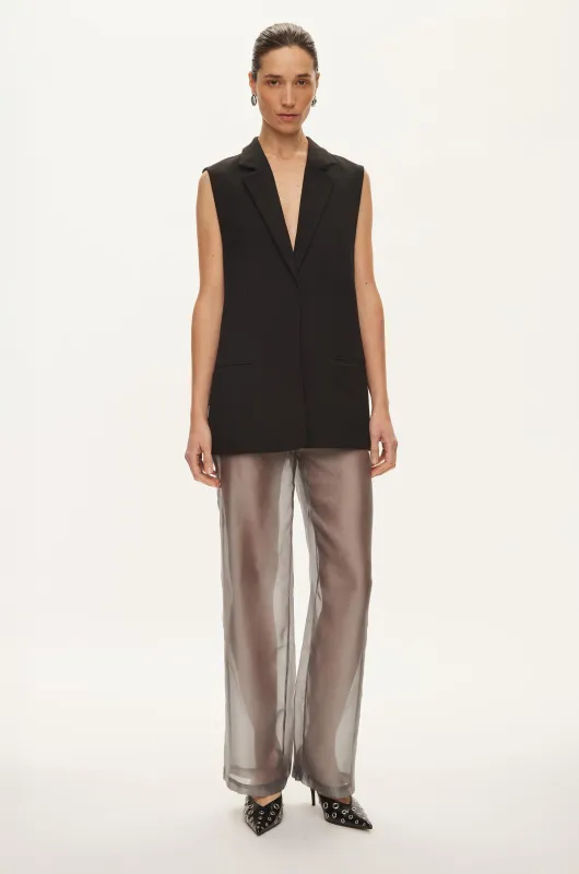 Lind Vest made by oval square