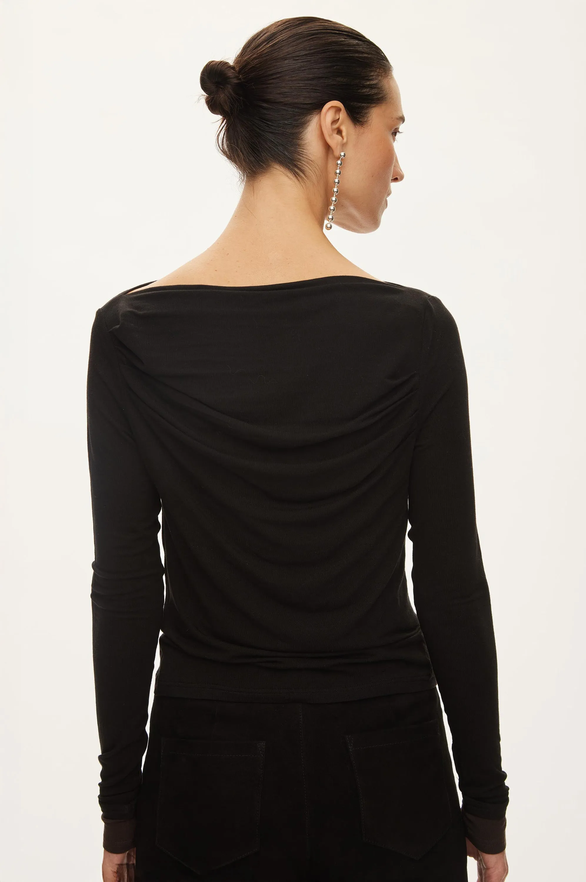 Bibi Drape Blouse sold by oval square product image thumbnail 4