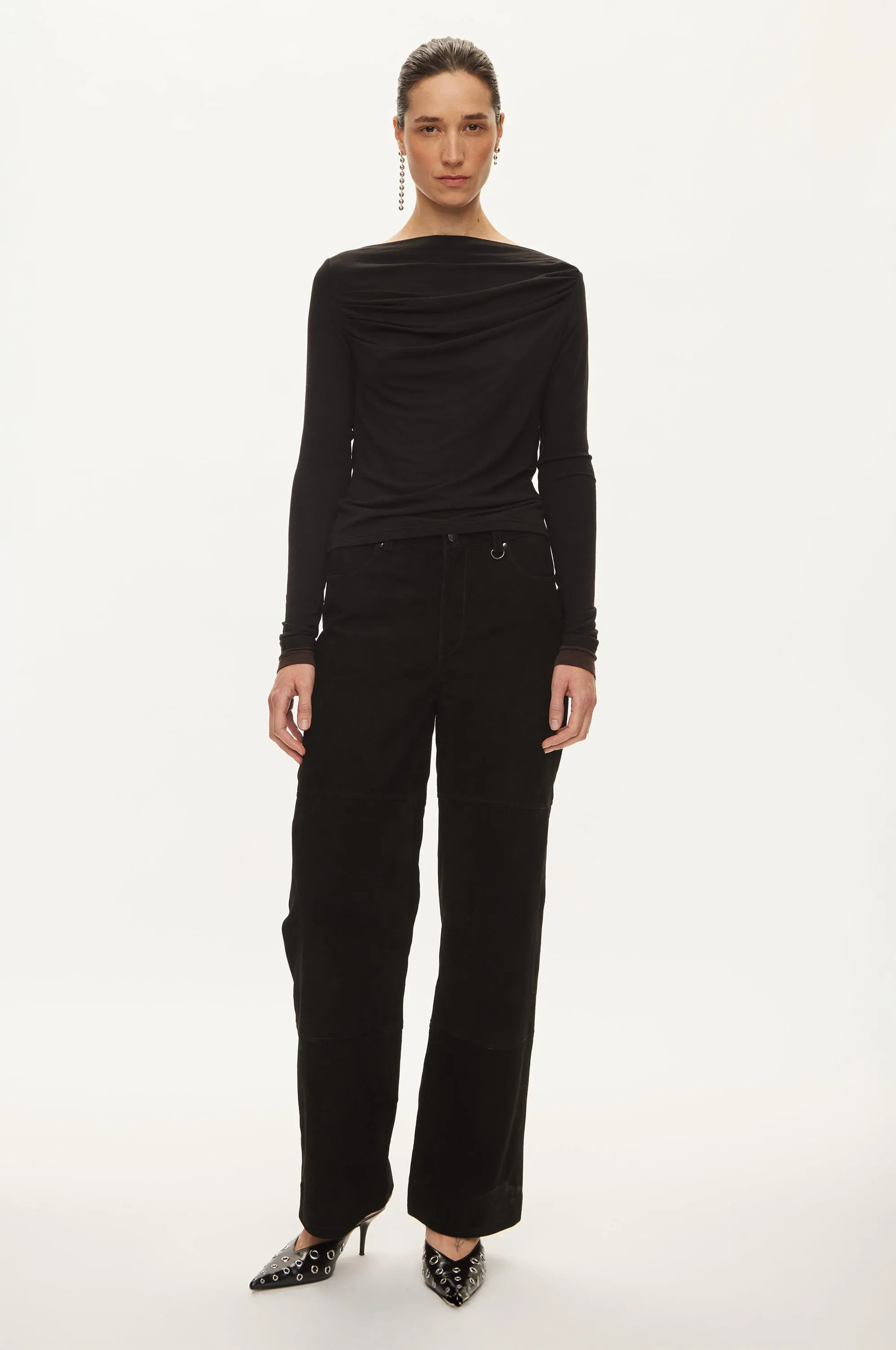 Bibi Drape Blouse sold by oval square