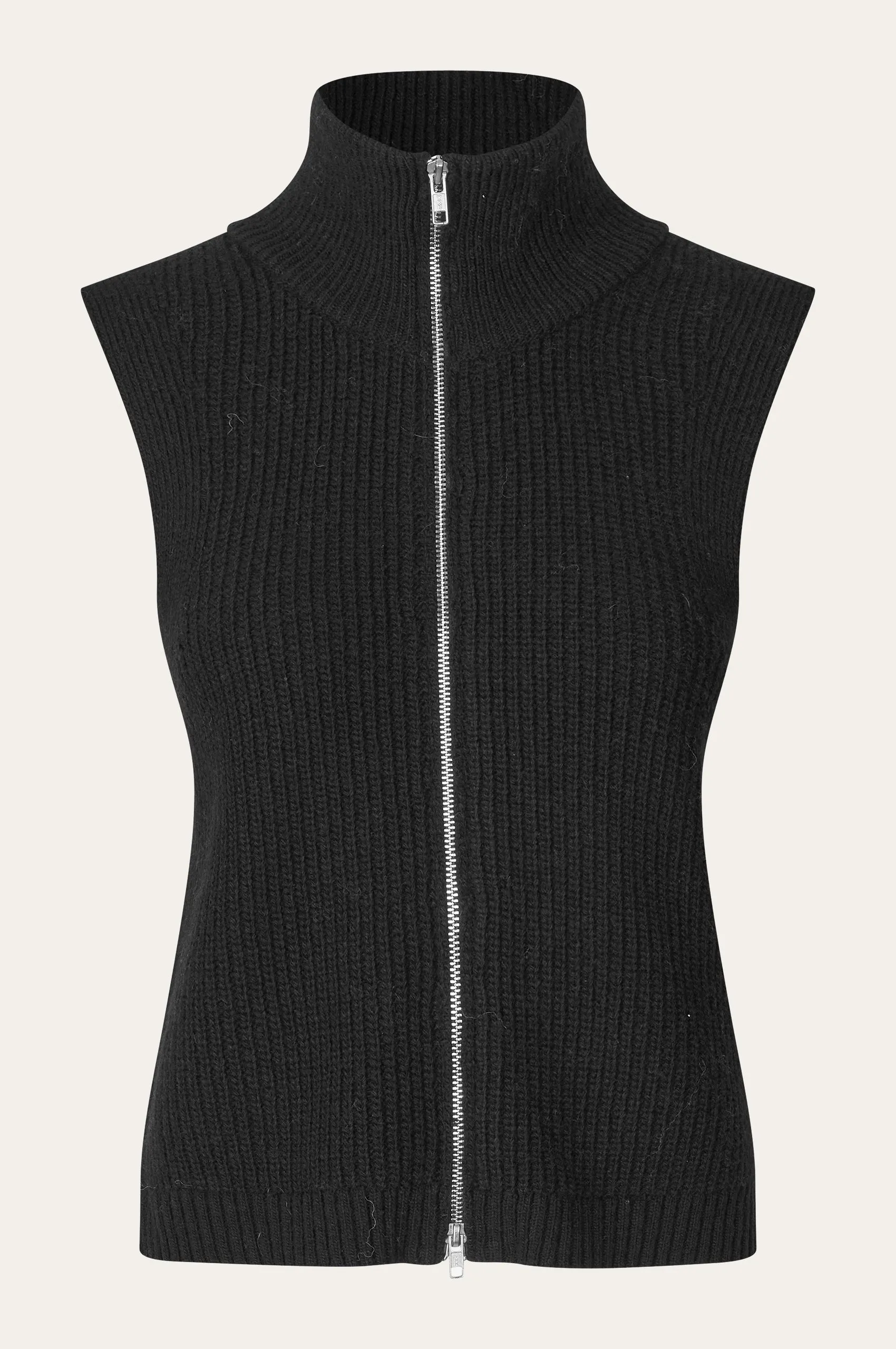 Fave Knit Zip Vest sold by oval square product image thumbnail 2