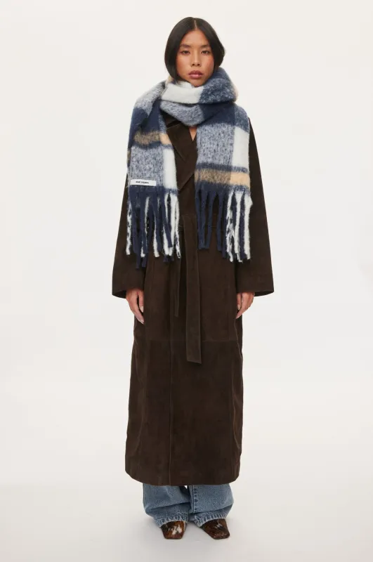 Warm Scarf made by oval square