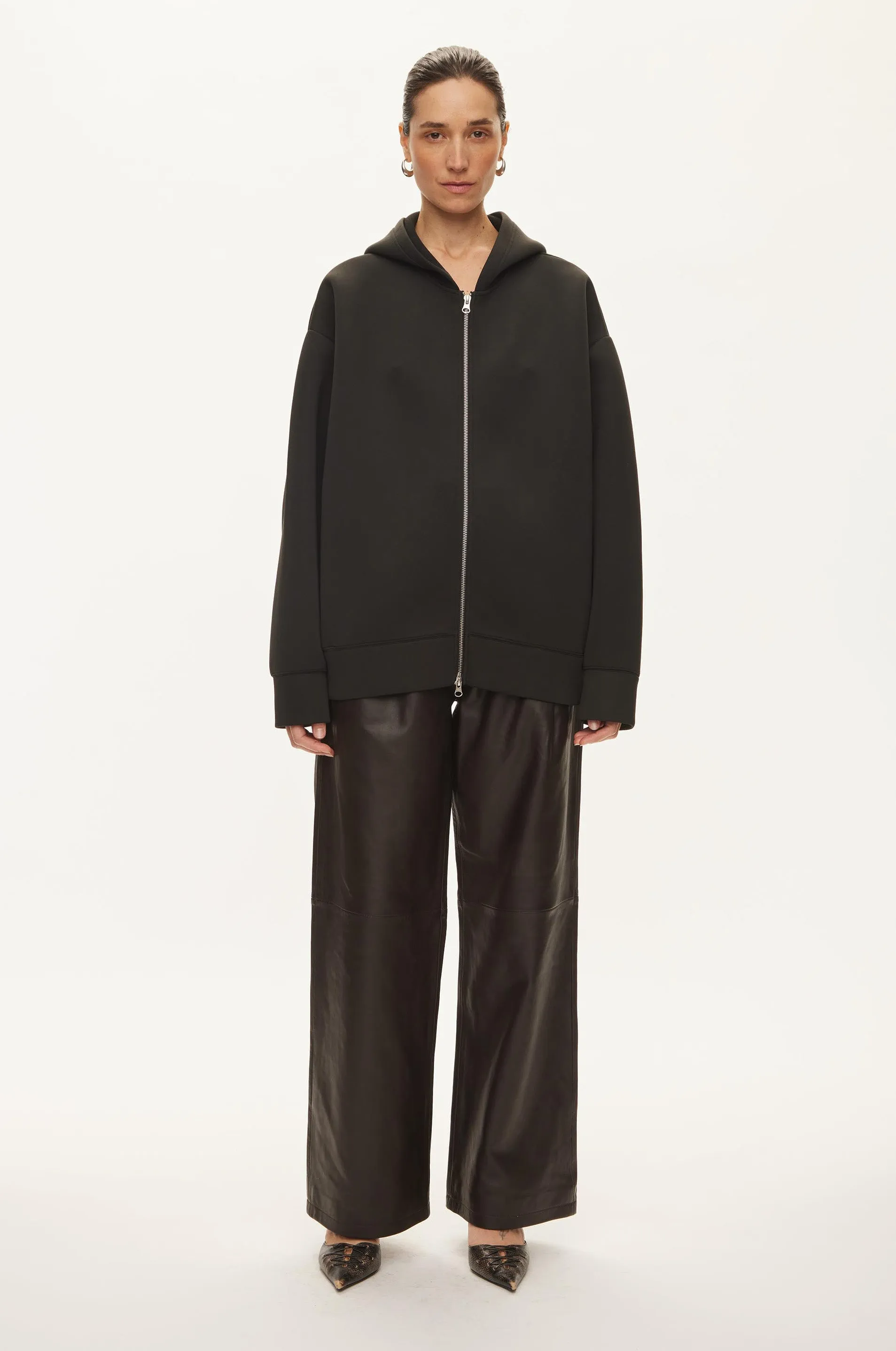 Bobbi Zip Hood sold by oval square