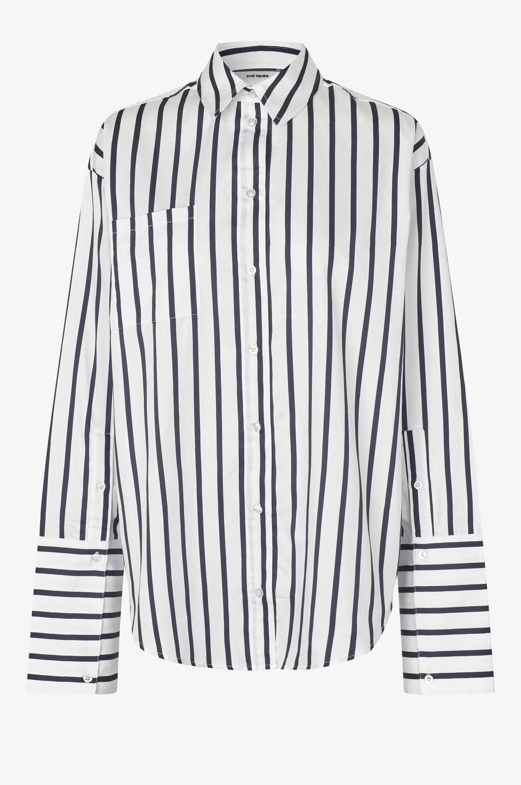 Daily Striped Oversized Shirt sold by oval square product image thumbnail 2