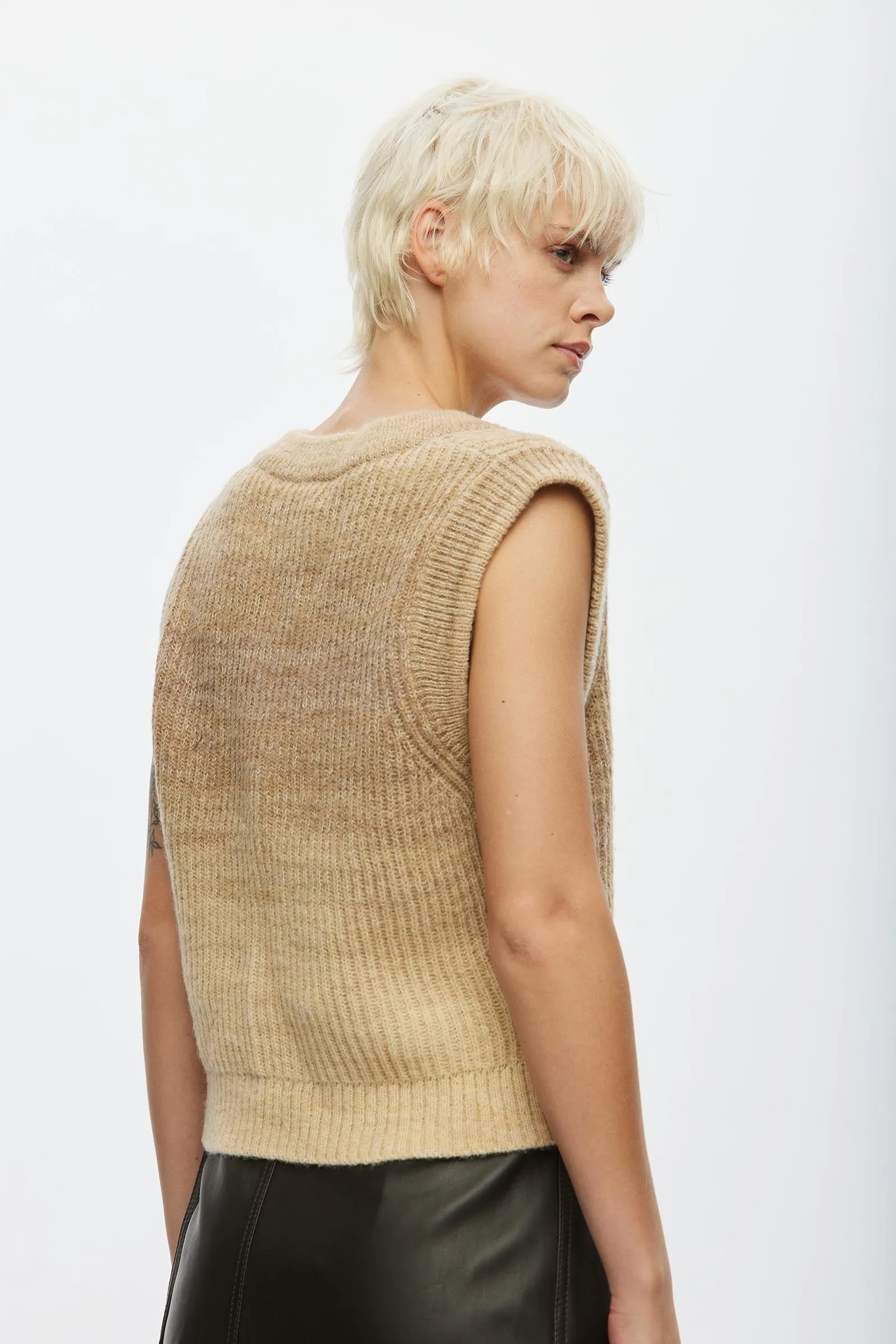 Fall Knit Vest sold by oval square product image thumbnail 4