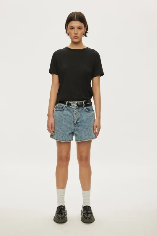 Ready Denim Shorts made by oval square