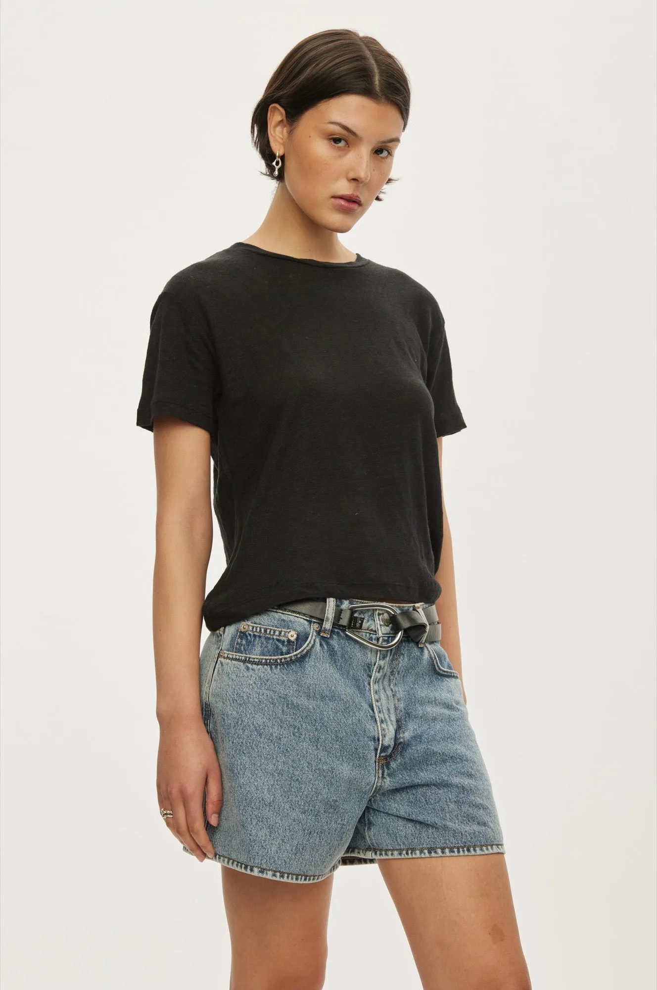 Ready Denim Shorts sold by oval square product image thumbnail 4