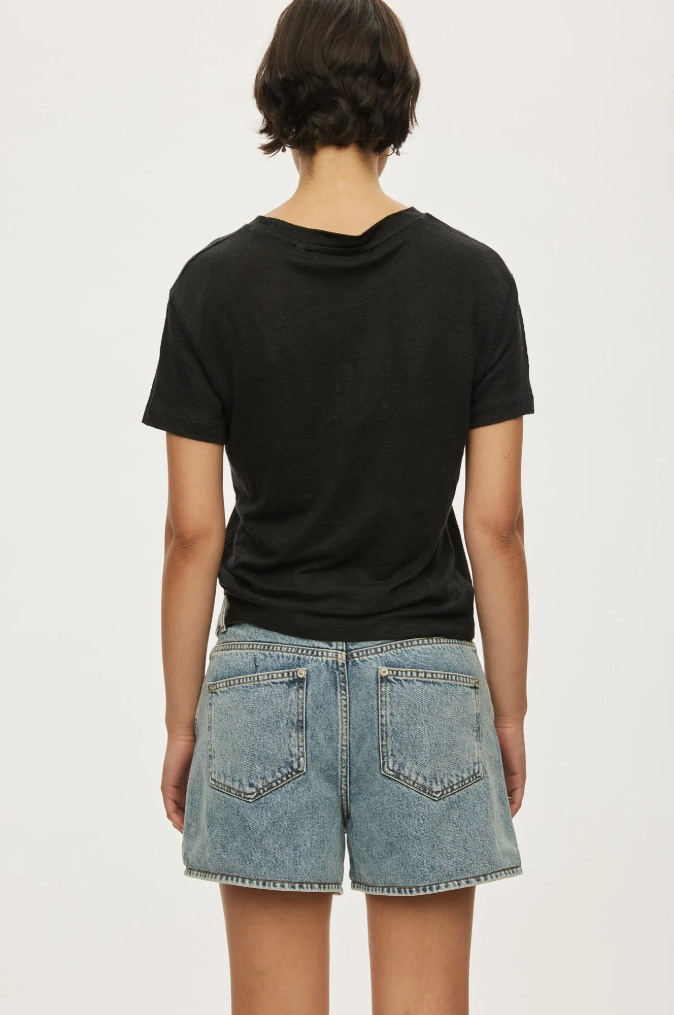 Ready Denim Shorts sold by oval square product image thumbnail 5