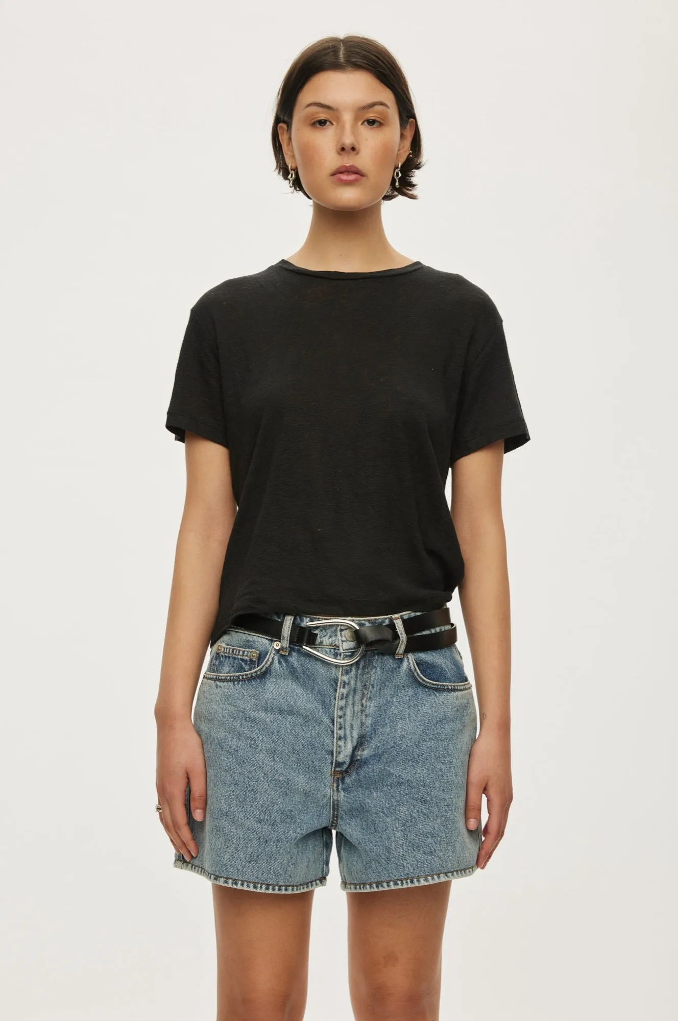 Ready Denim Shorts sold by oval square product image thumbnail 3