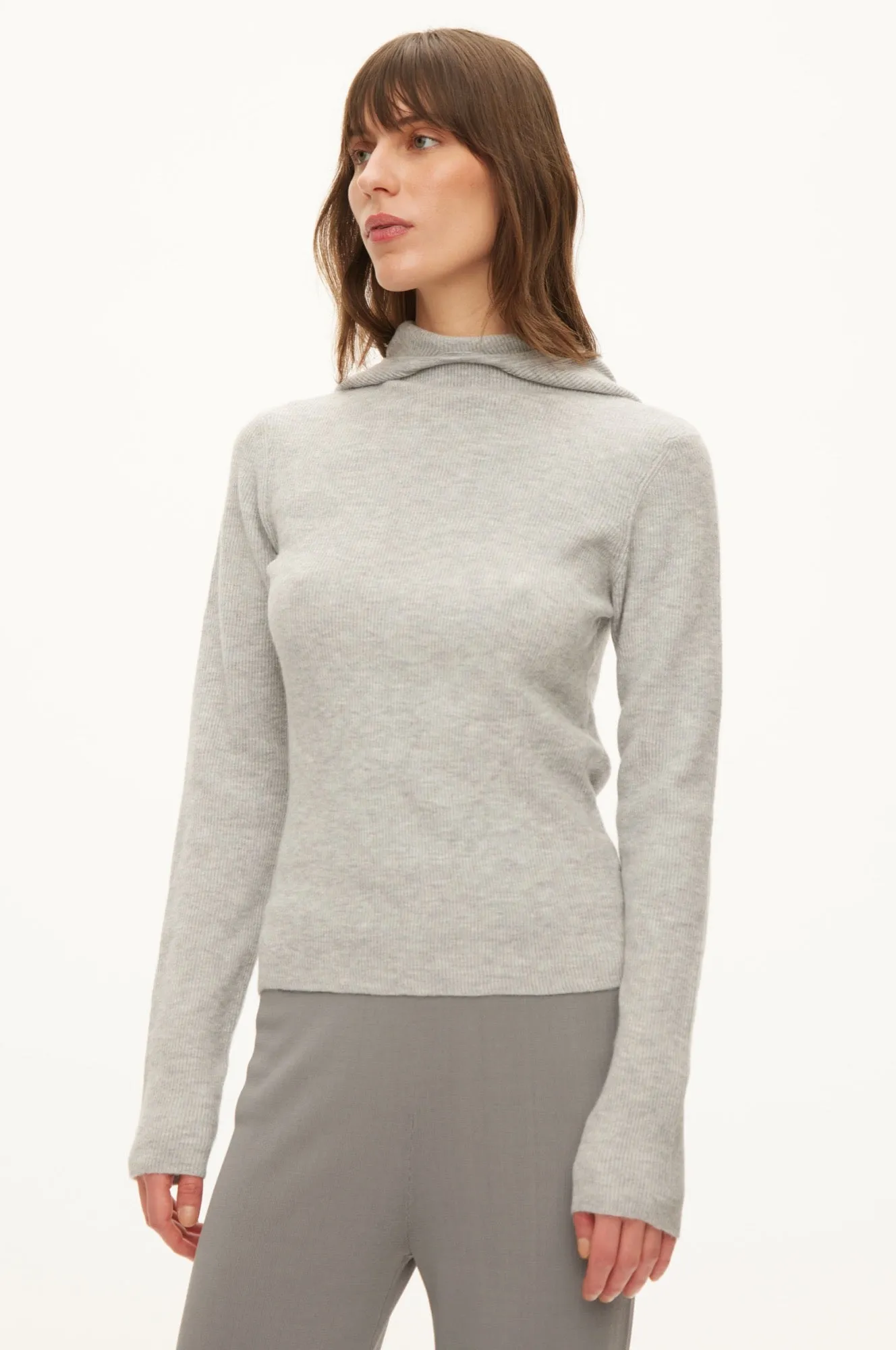 Alanis Hood Knit sold by oval square product image thumbnail 3
