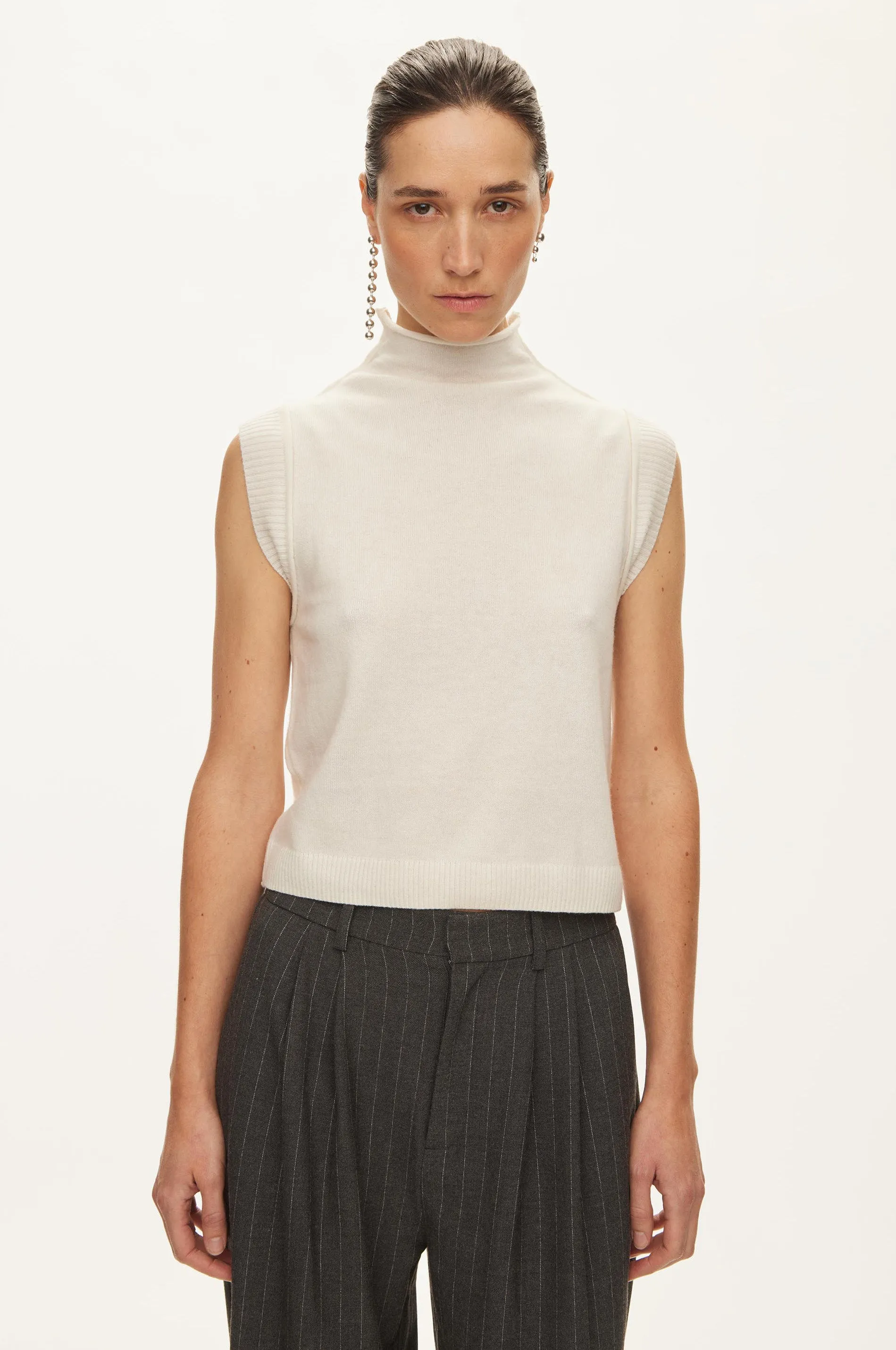 Carla High Neck Top sold by oval square product image thumbnail 3