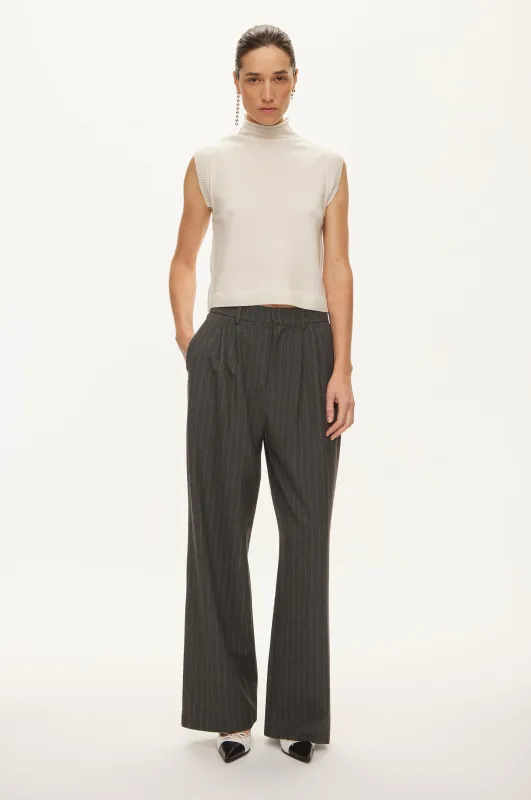Carla High Neck Top made by oval square