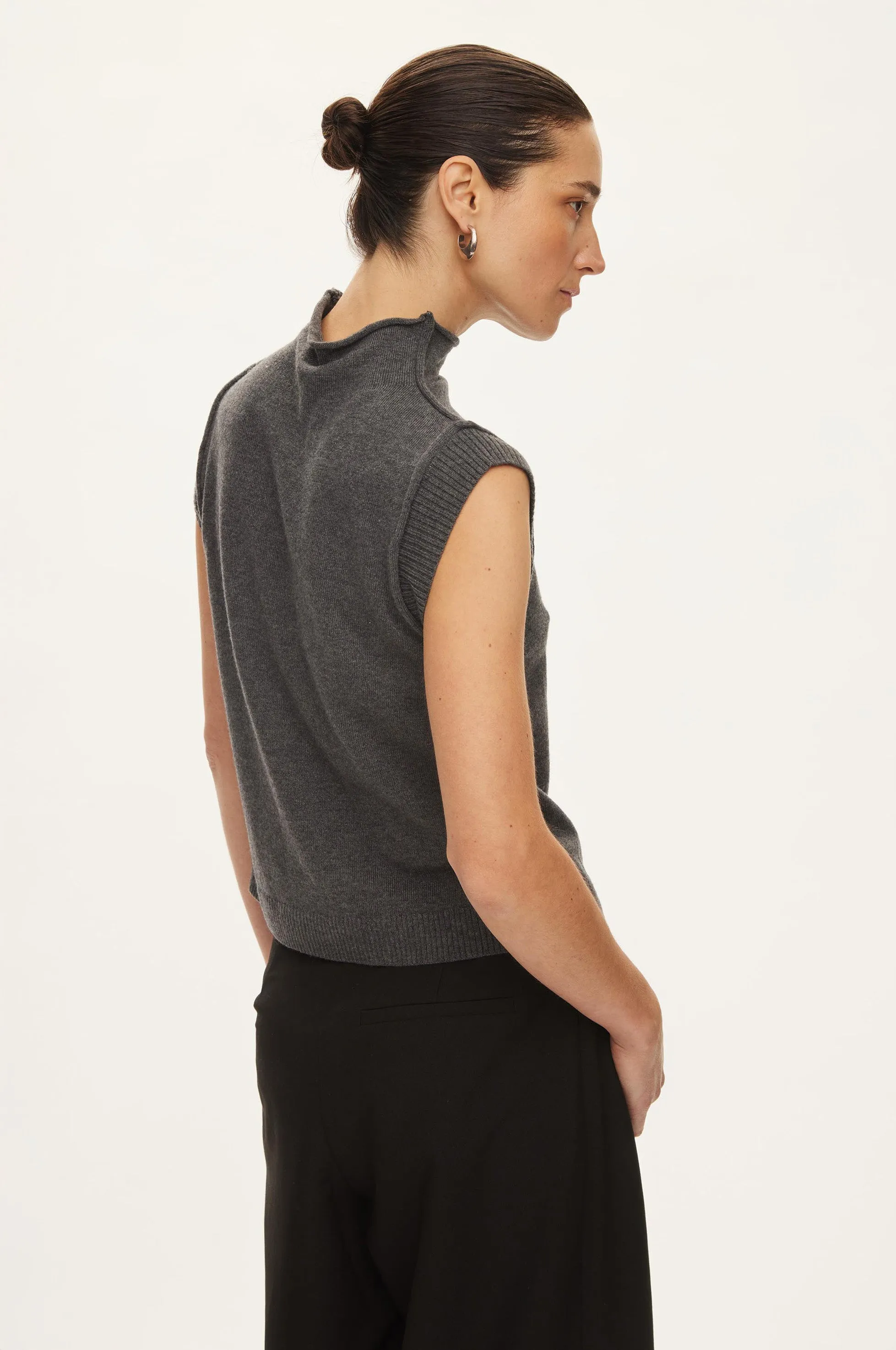 Carla High Neck Top sold by oval square product image thumbnail 4