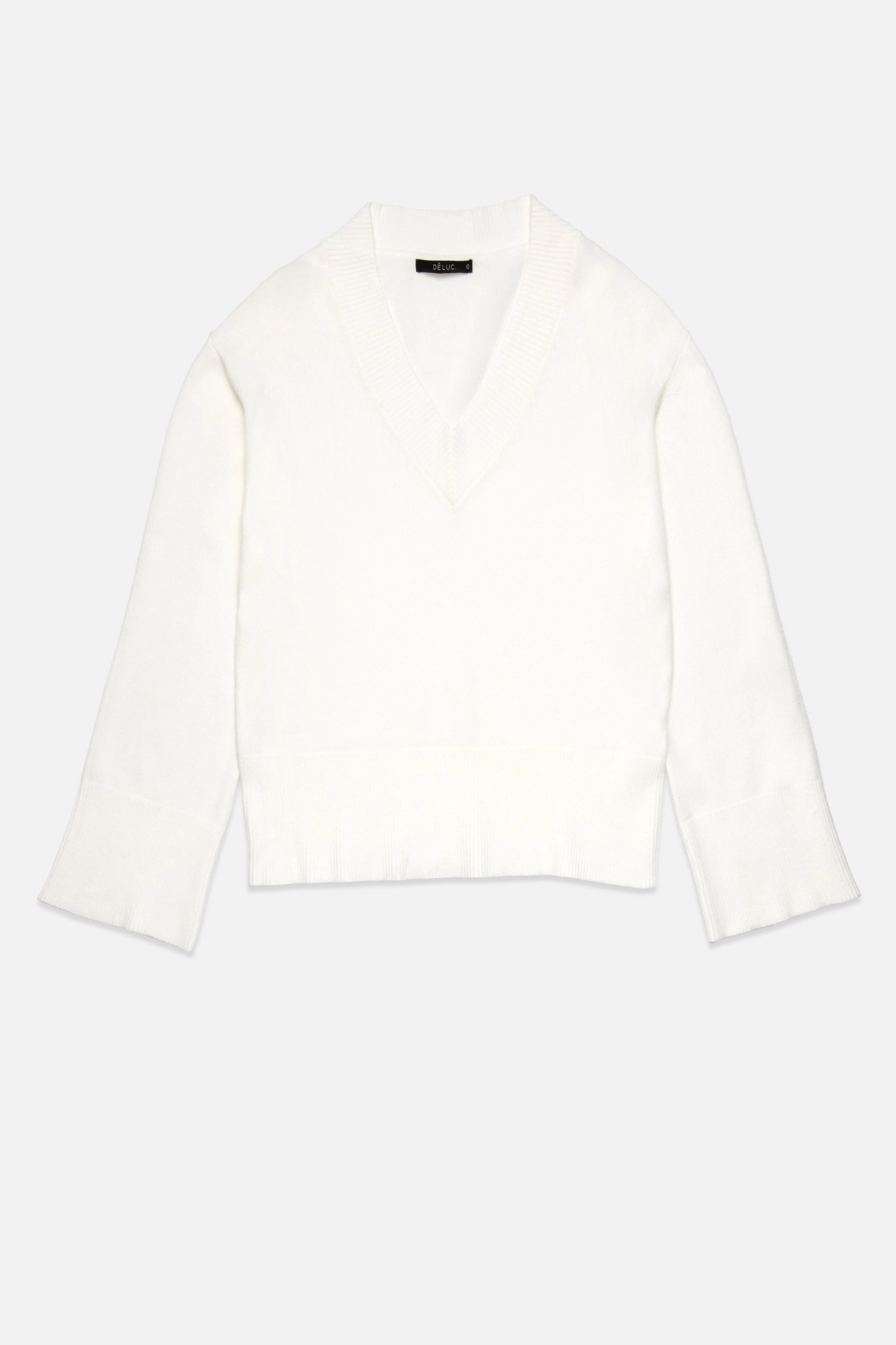 ASCLEPIAS V NECK SWEATER sold by Dèluc product image thumbnail 4