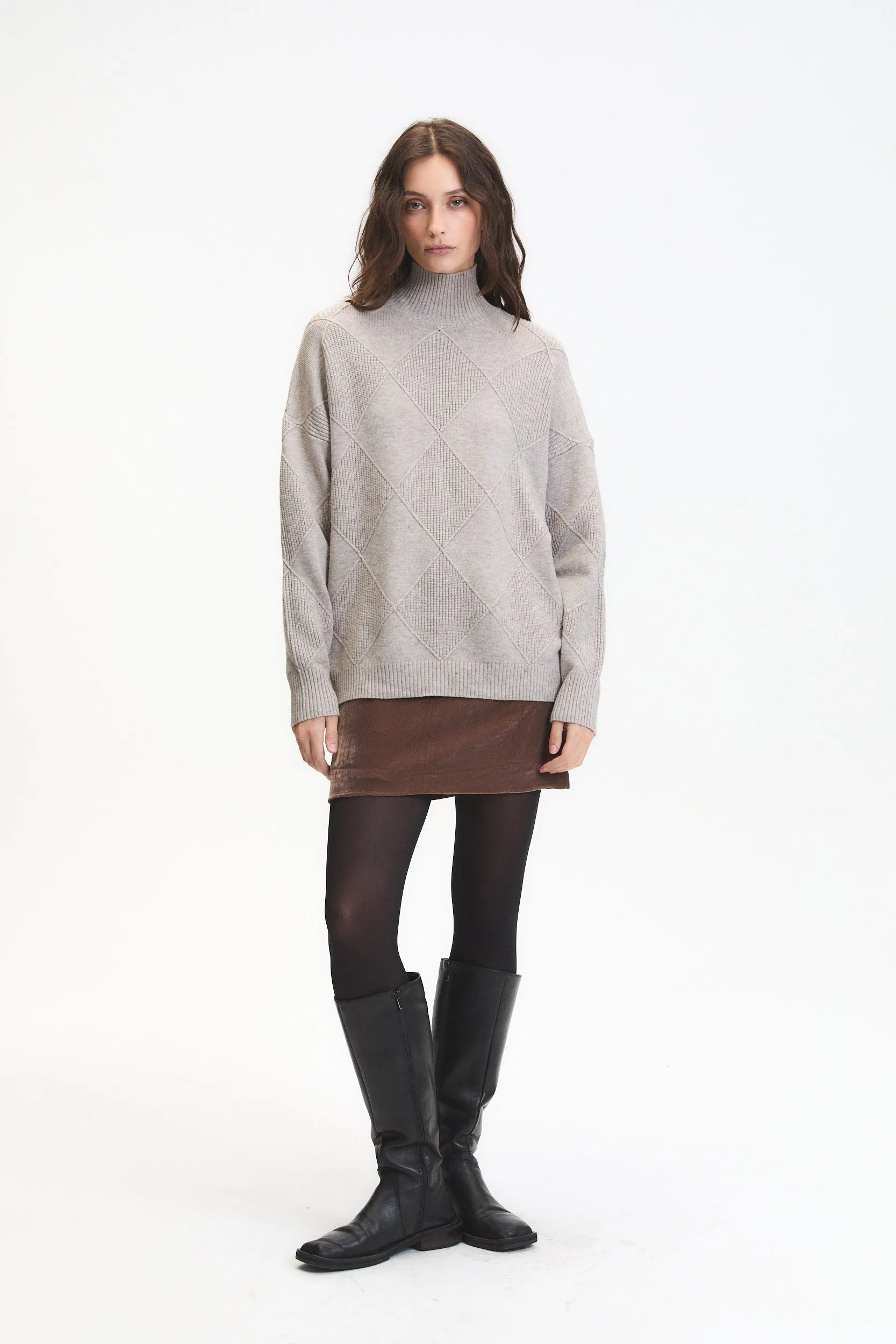 ASHER TURTLENECK SWEATER sold by Dèluc product image thumbnail 3