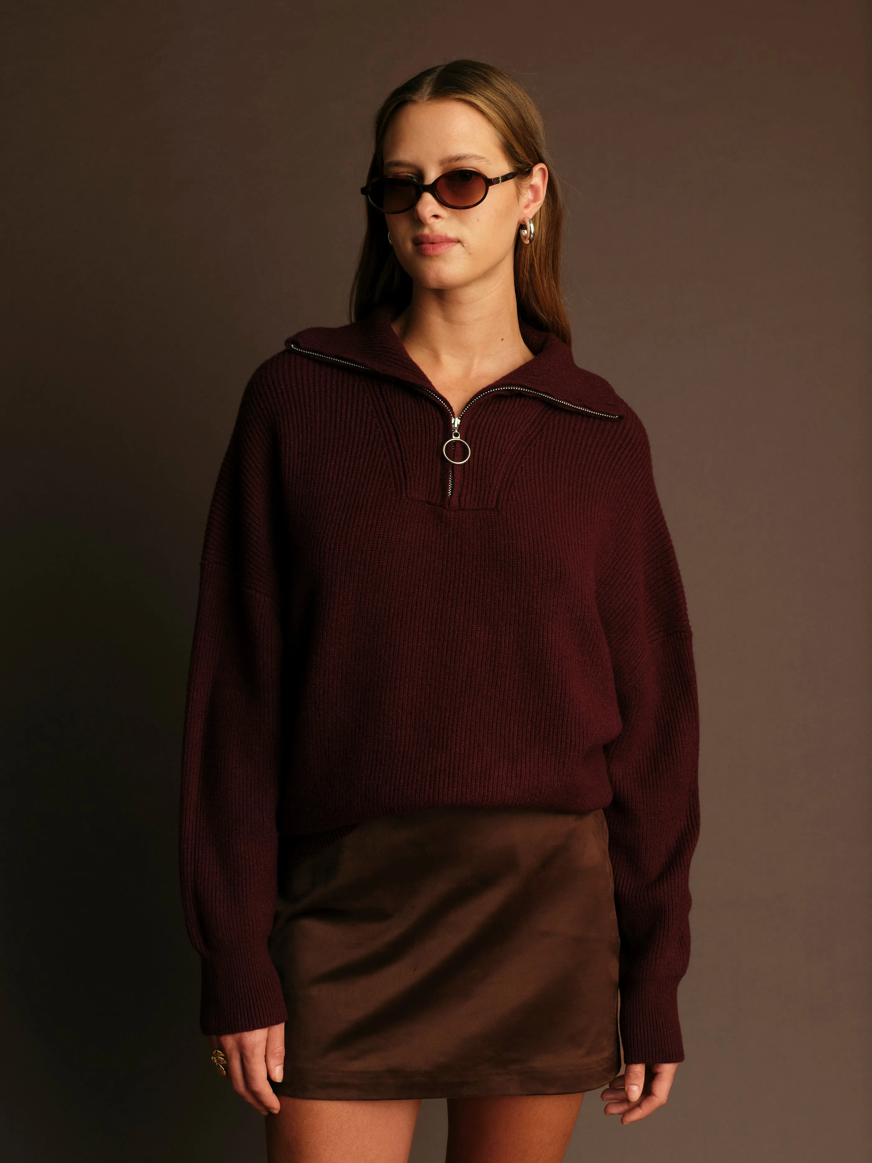 SPENCER HALF ZIP SWEATER sold by Dèluc product image thumbnail 2