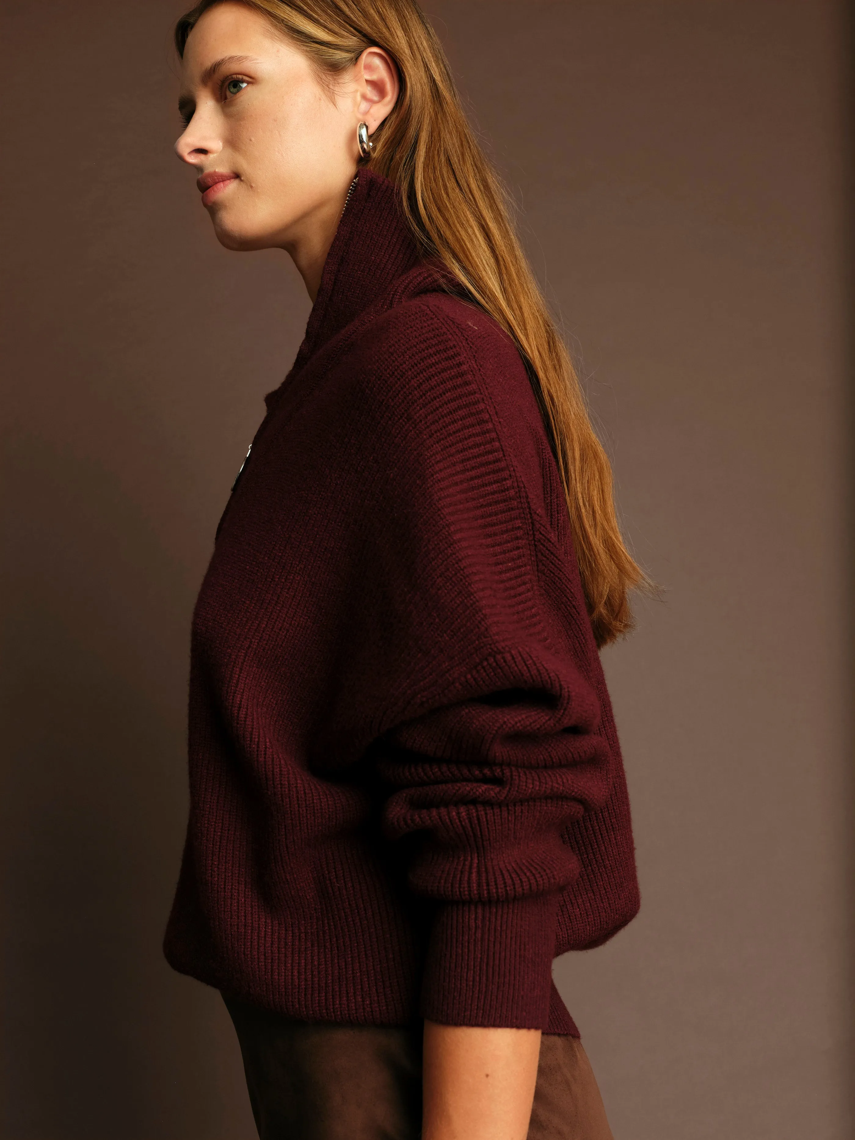 SPENCER HALF ZIP SWEATER sold by Dèluc product image thumbnail 3