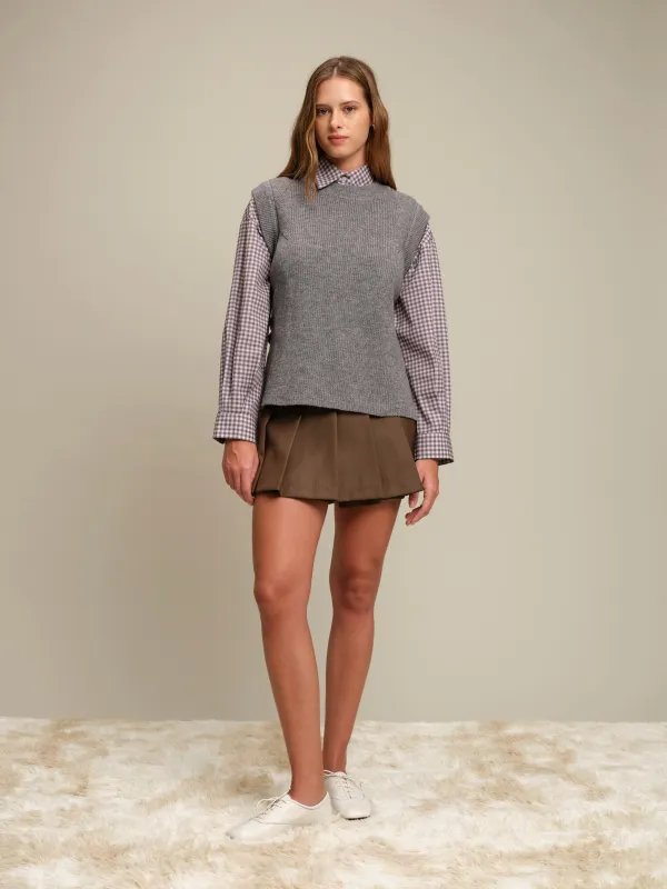 THEODORE KNIT VEST sold by Dèluc