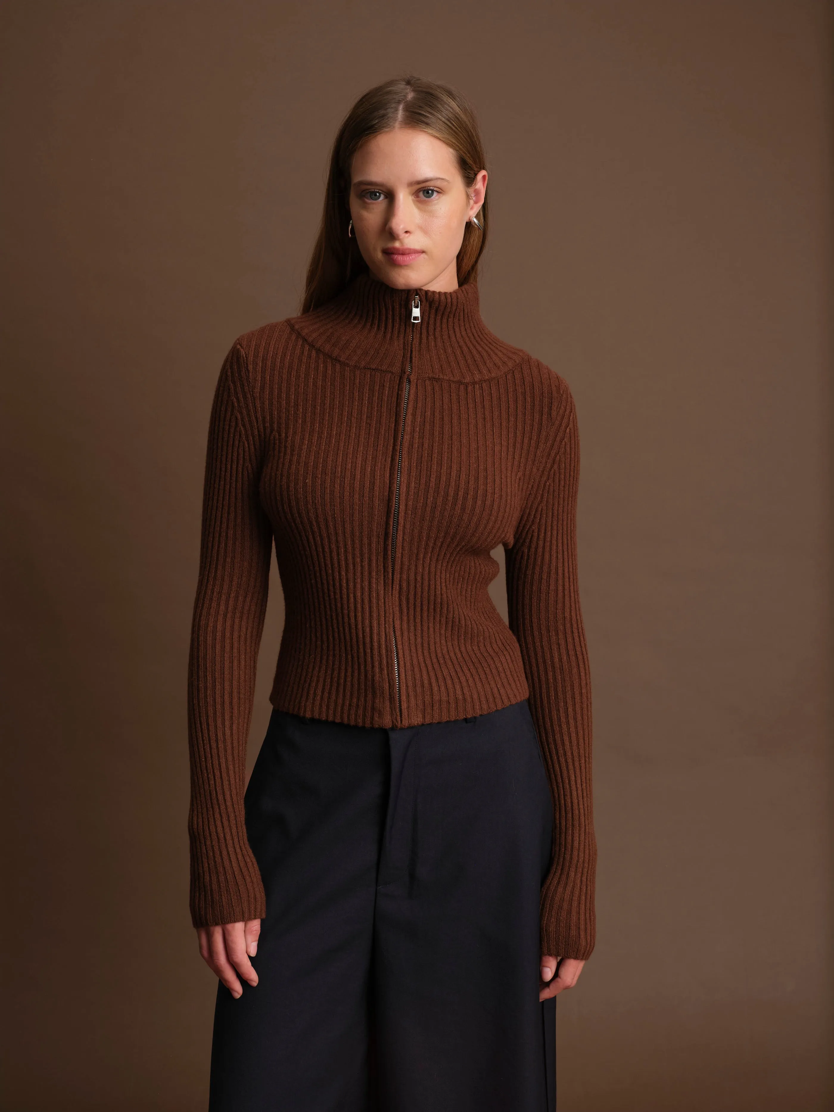 MATT ZIP UP CARDIGAN sold by Dèluc product image thumbnail 3