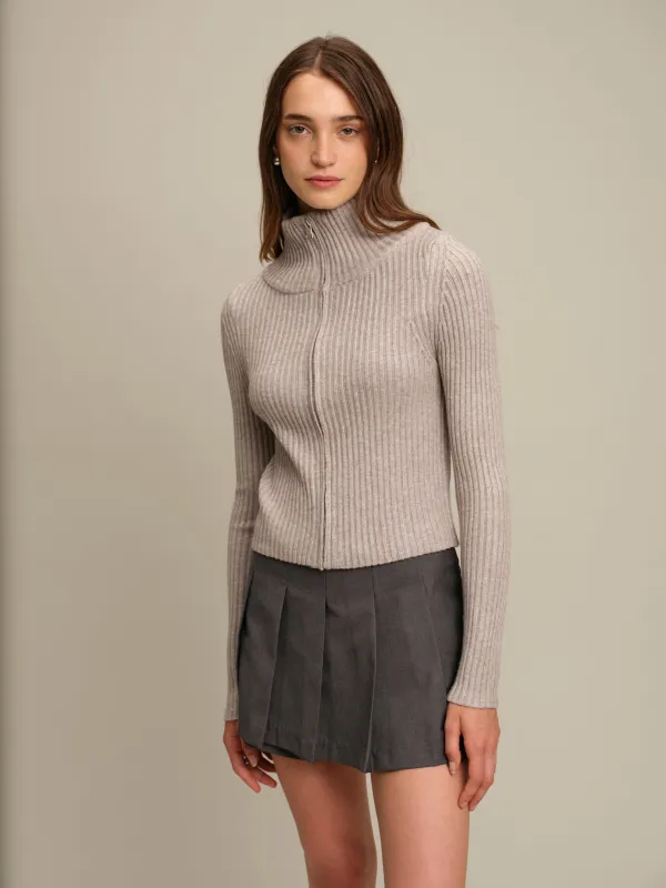 MATT ZIP UP CARDIGAN sold by Dèluc