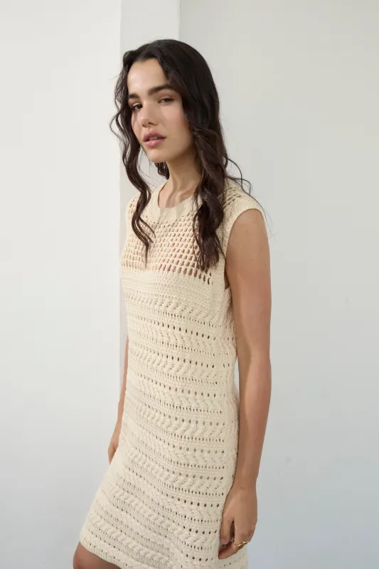 RUI KNIT DRESS made by Dèluc