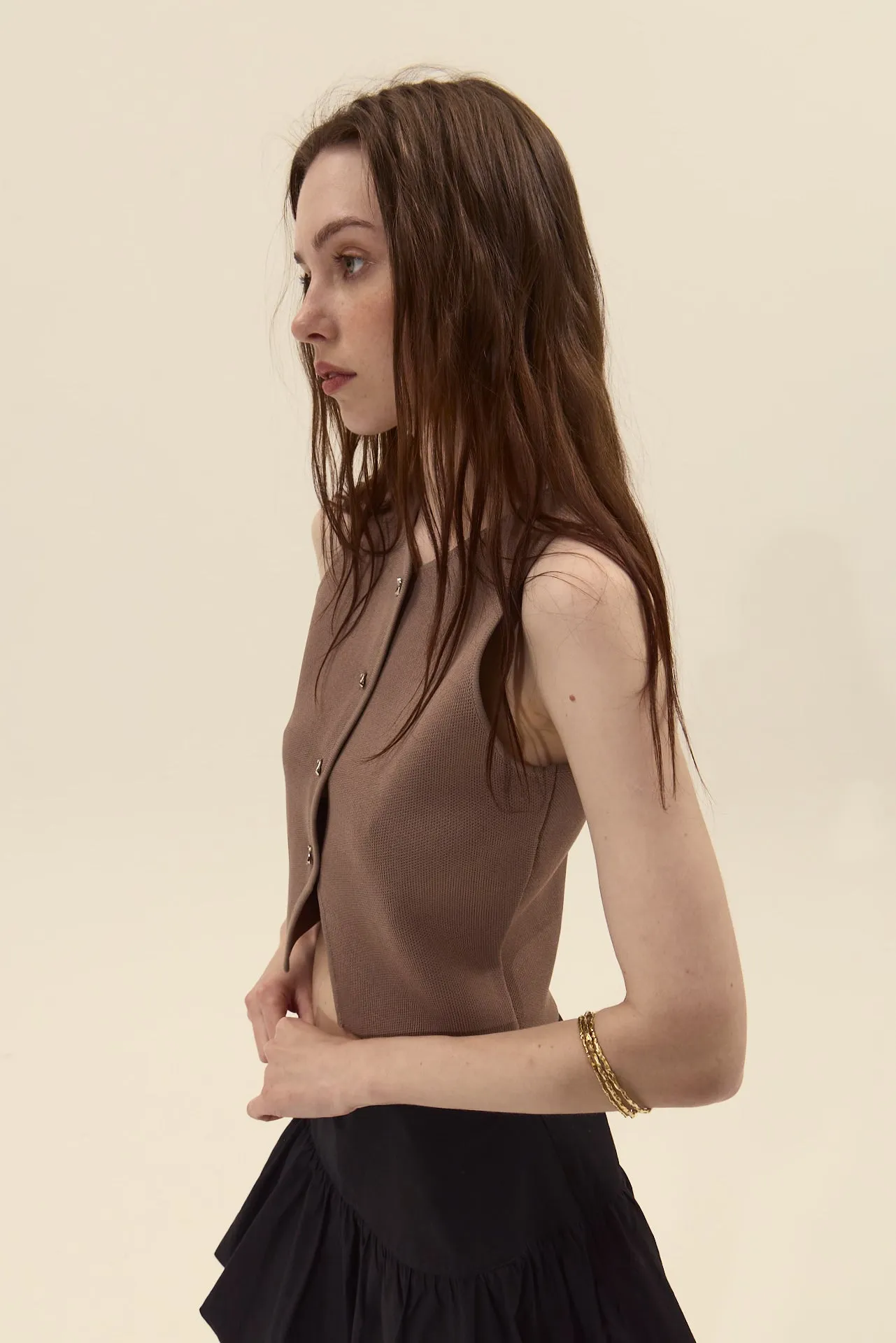 IBIZA KNIT VEST sold by Dèluc product image thumbnail 2