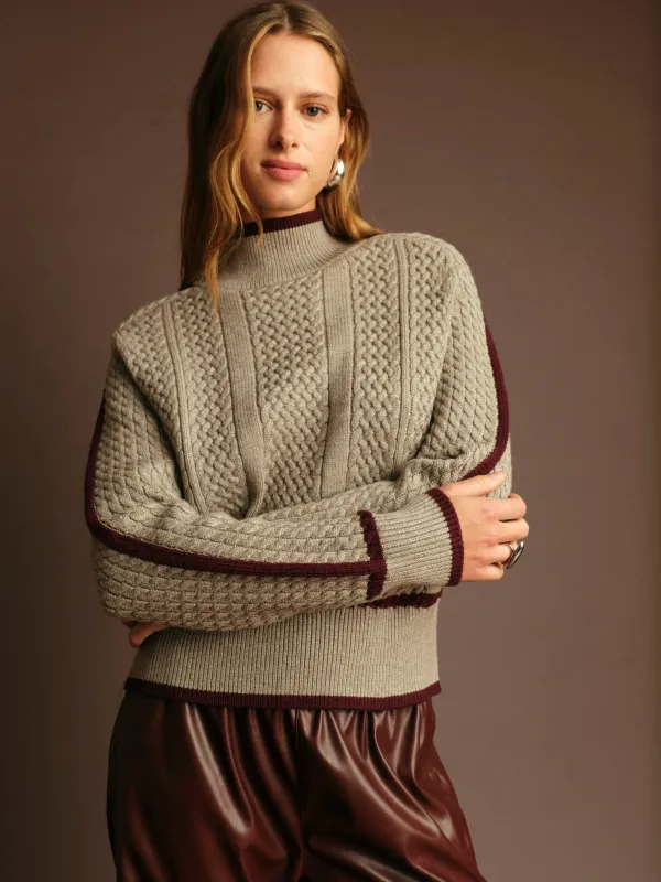 KEVIN TURTLENECK SWEATER made by Dèluc