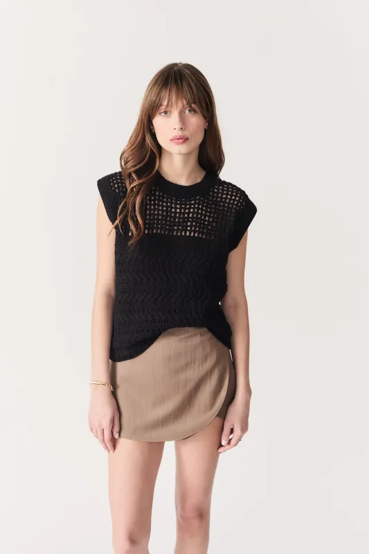 PAULO KNIT TOP made by Dèluc