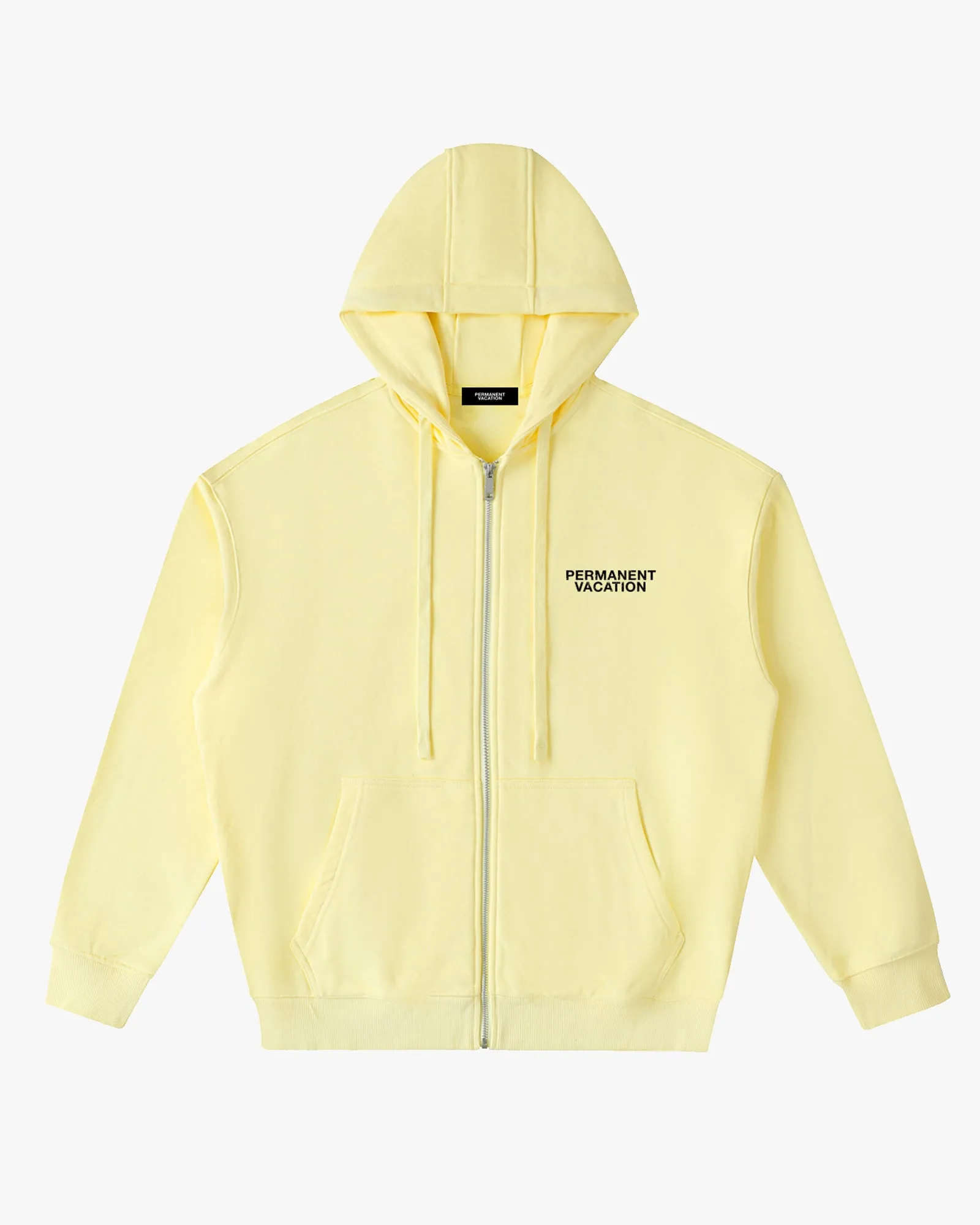 Classic Zip Up Hoodie Butter sold by PERMANENT VACATION product image thumbnail 2