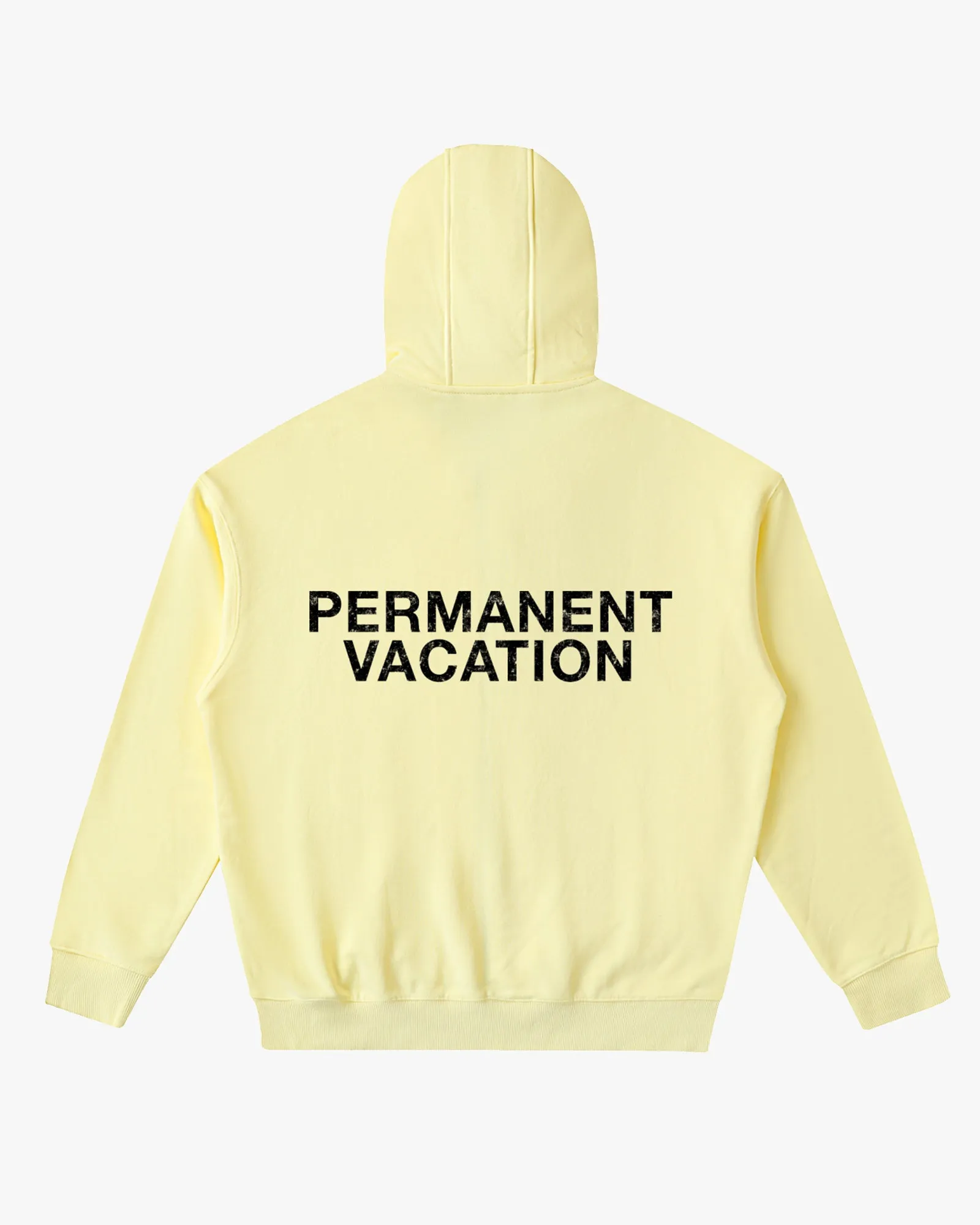 Classic Zip Up Hoodie Butter sold by PERMANENT VACATION
