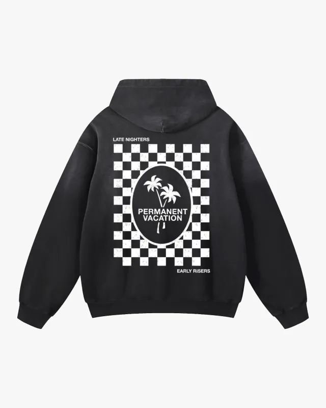 Diner Sun Fade Hoodie made by PERMANENT VACATION