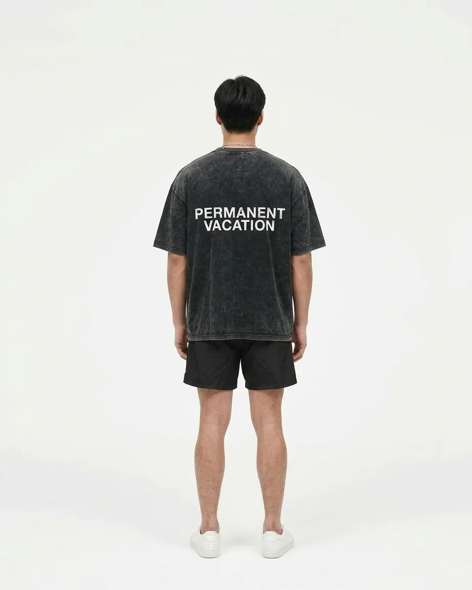 Classic Acid Wash Tee sold by PERMANENT VACATION product image thumbnail 4