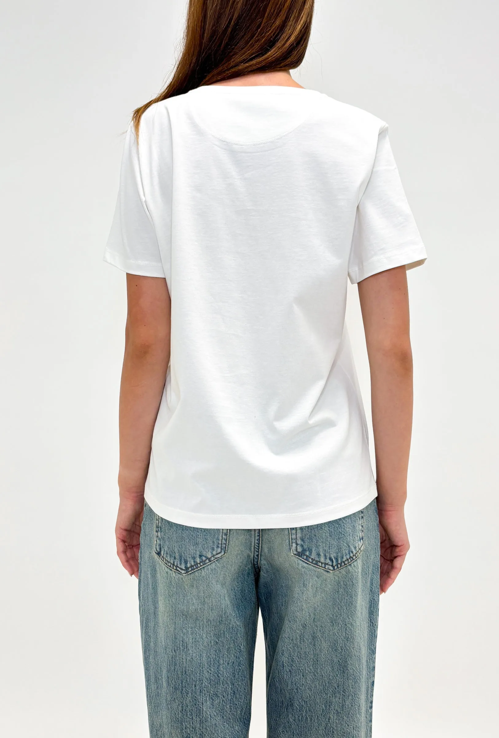 Organic Single Jersey T-Shirt, Jet Black sold by ODEEH product image thumbnail 3