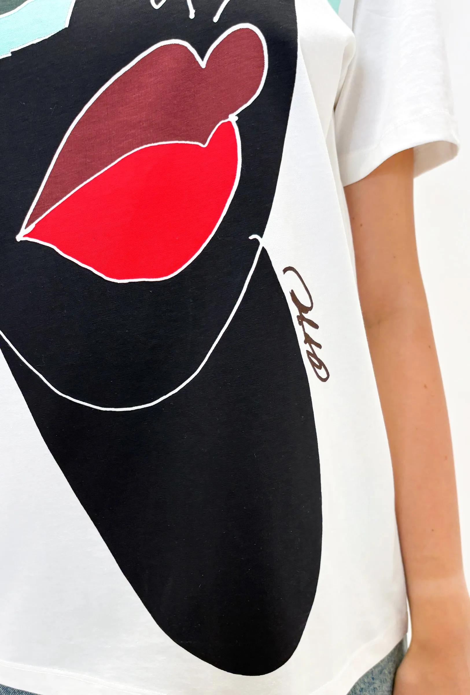 Organic Single Jersey T-Shirt, Jet Black sold by ODEEH product image thumbnail 4