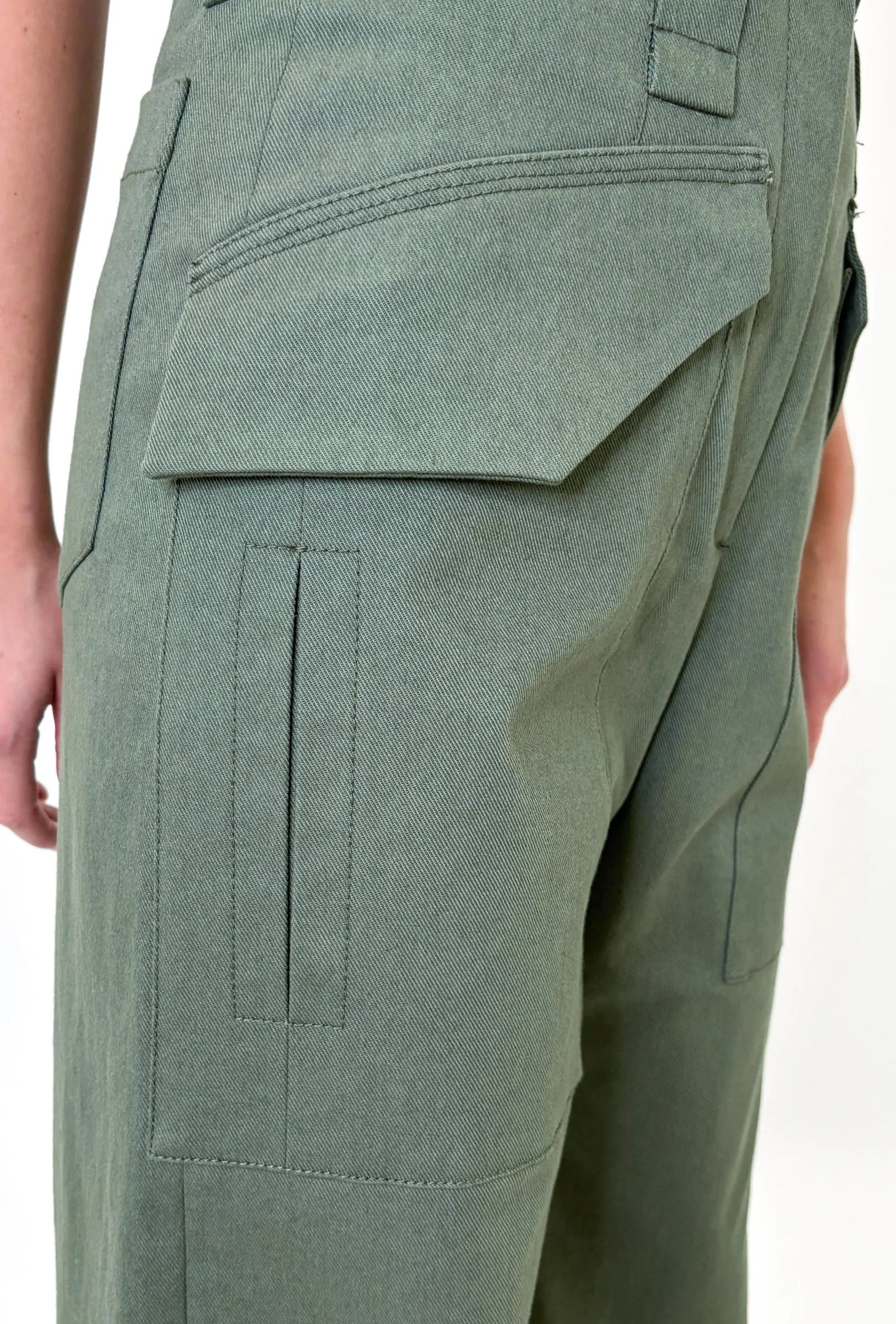 Cotton Twill Hose, Bush Green sold by ODEEH product image thumbnail 2